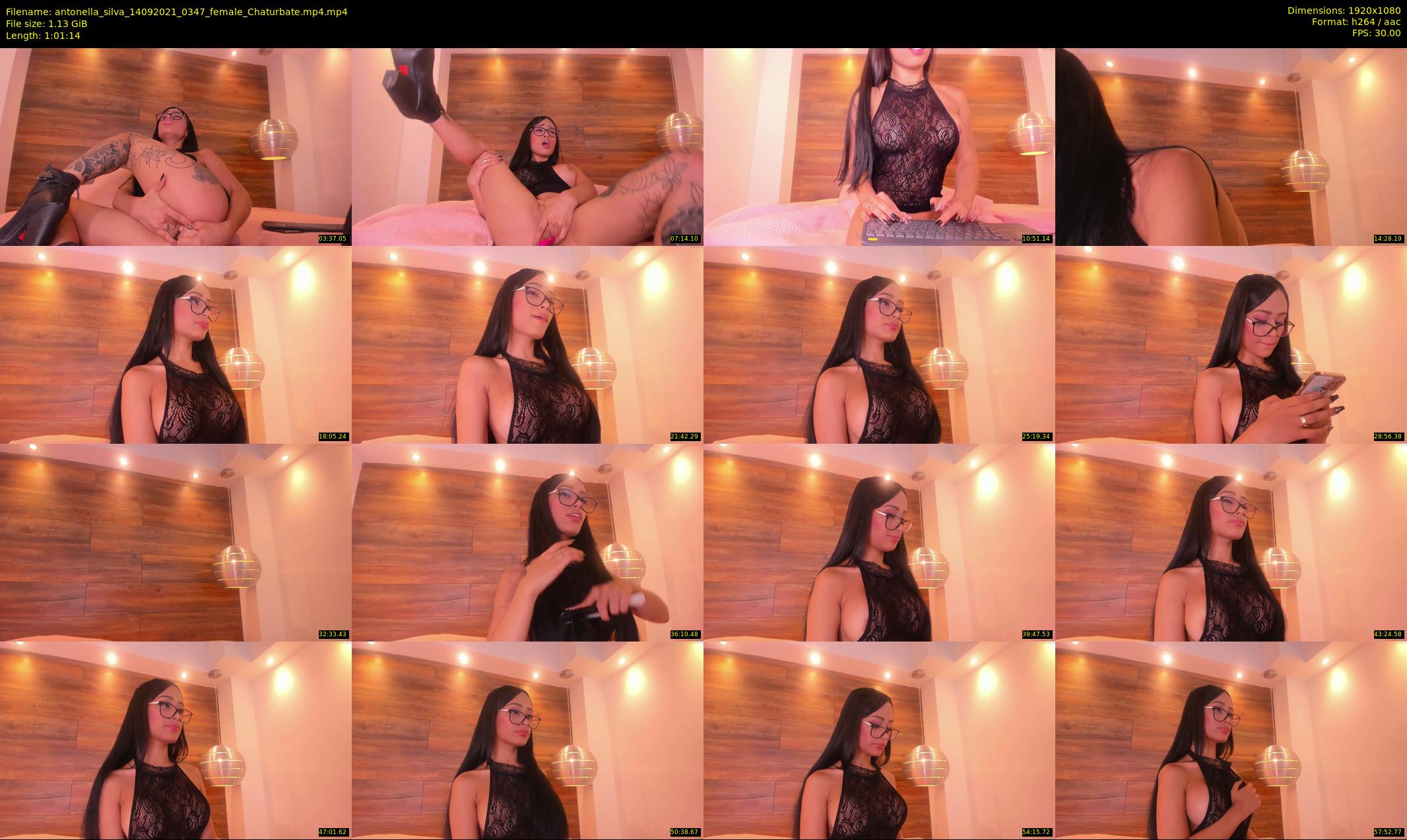 antonella_silva — 62 minute Chaturbate female cam show recording, 1080p, Sep 14, 2021