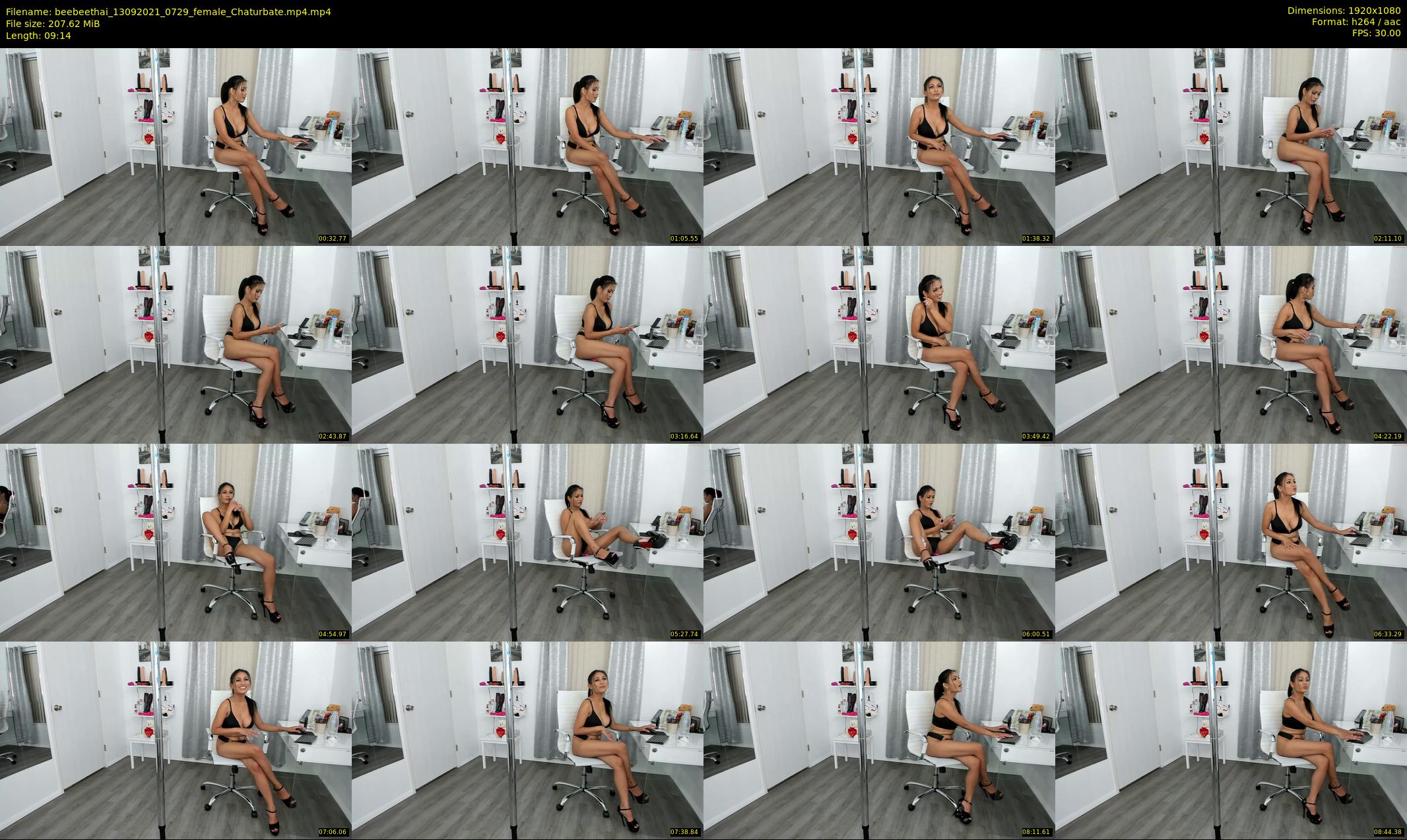 beebeethai — 10 minute Chaturbate female cam show recording, 1080p, Sep 13, 2021