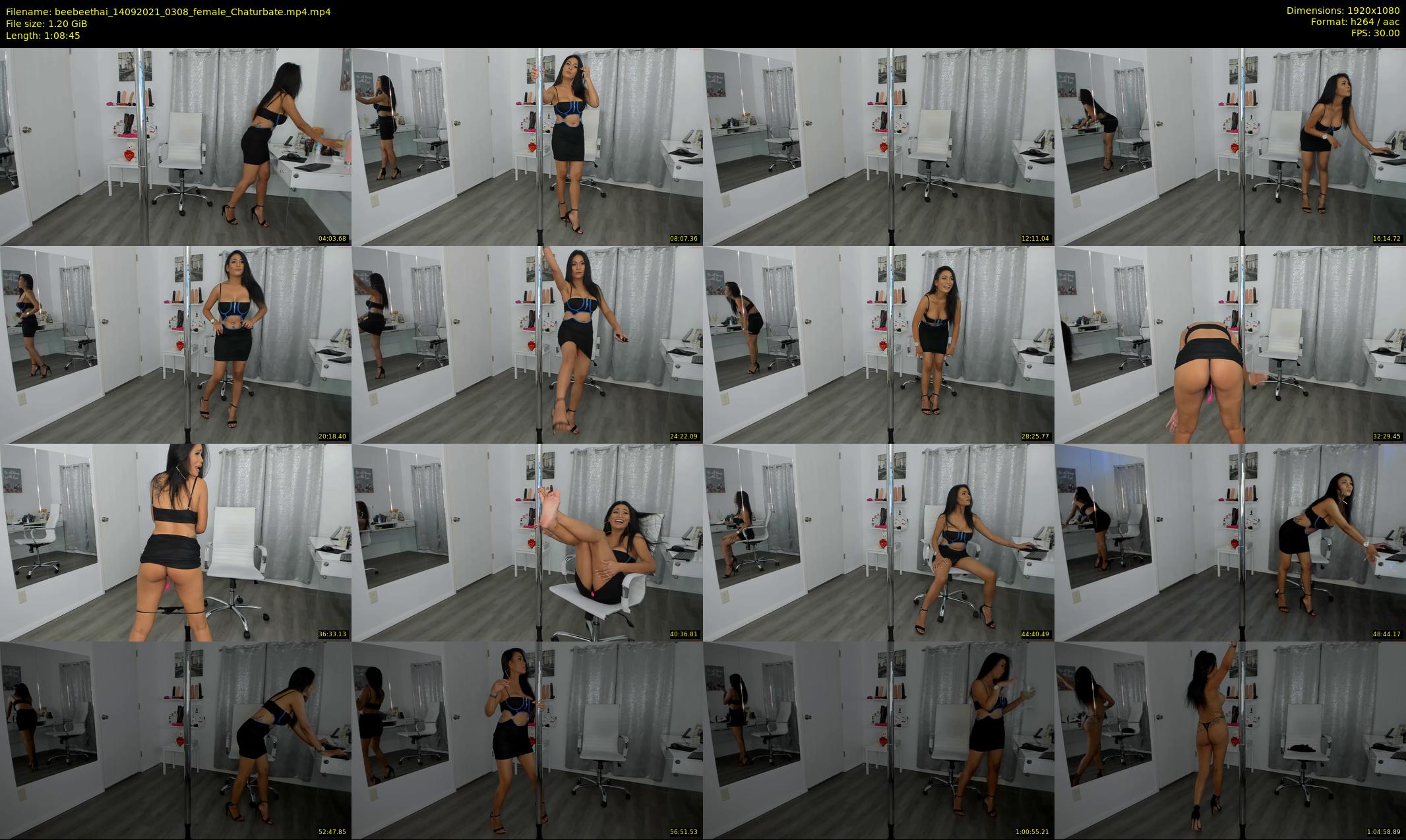 beebeethai — 69 minute Chaturbate female cam show recording, 1080p, Sep 14, 2021