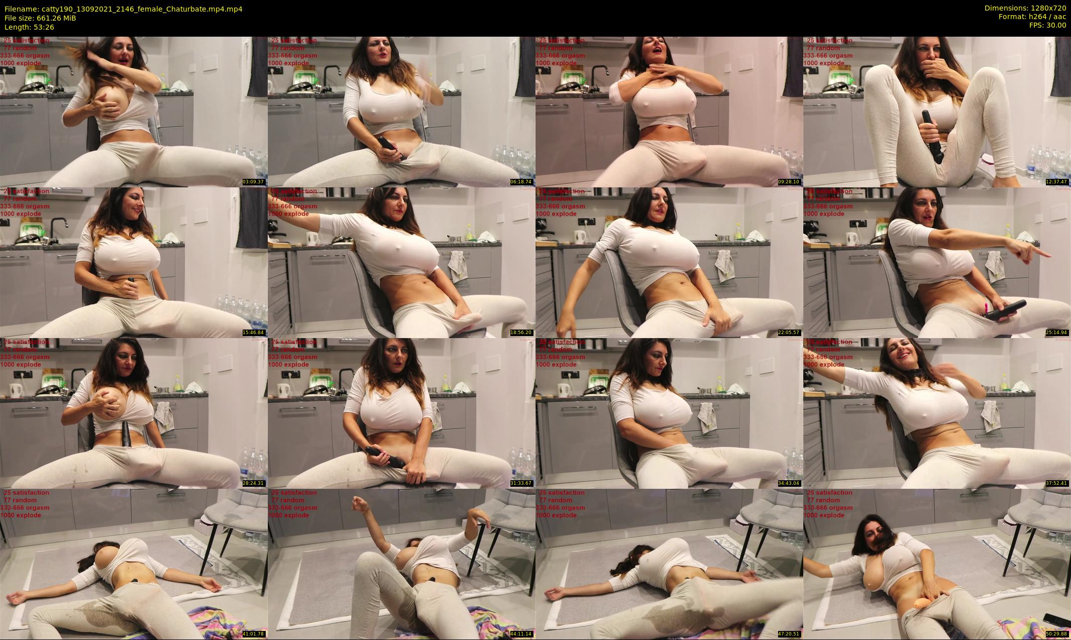 catty190 — 54 minute Chaturbate female cam show recording, 720p, Sep 13, 2021