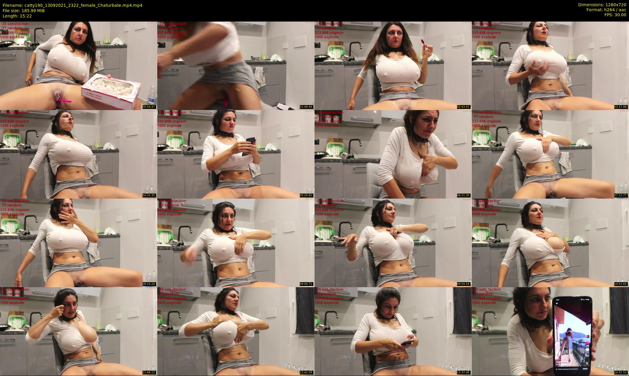 catty190 — 16 minute Chaturbate female cam show recording, 720p, Sep 13, 2021
