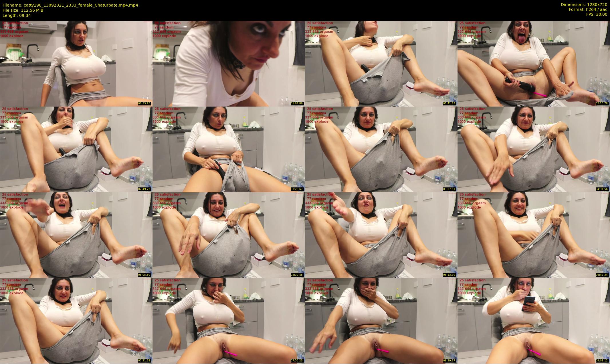 catty190 — 10 minute Chaturbate female cam show recording, 720p, Sep 13, 2021