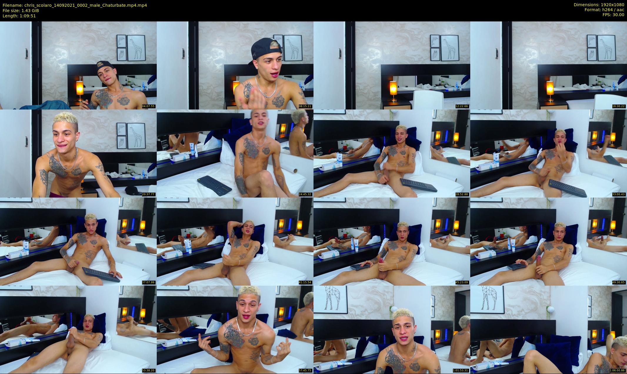 chris_scolaro — 70 minute Chaturbate male cam show recording, 1080p, Sep 14, 2021