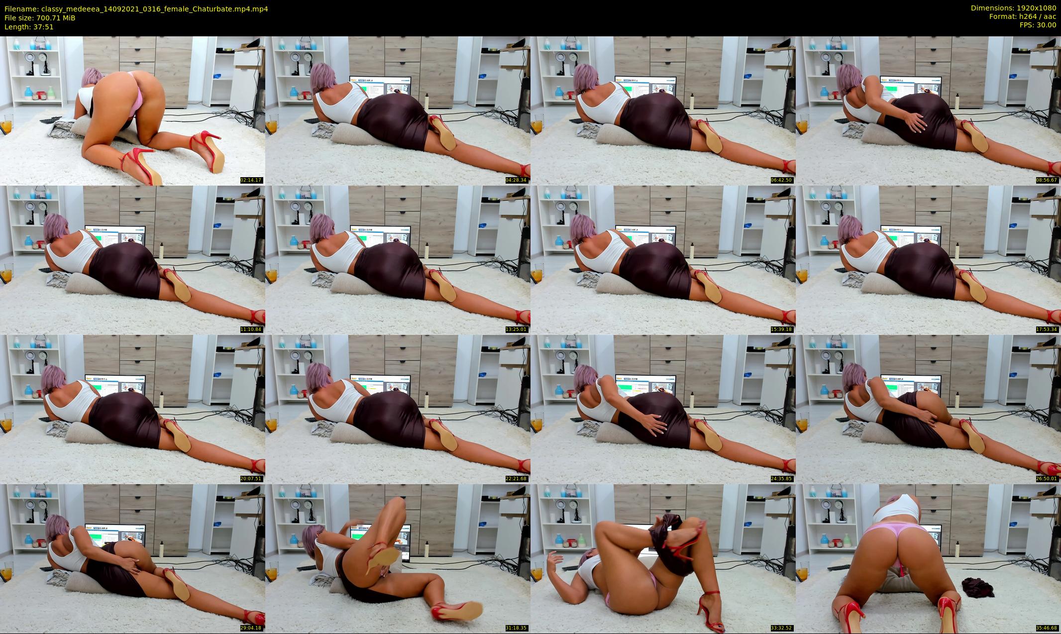 classy_medeeea — 38 minute Chaturbate female cam show recording, 1080p, Sep 14, 2021