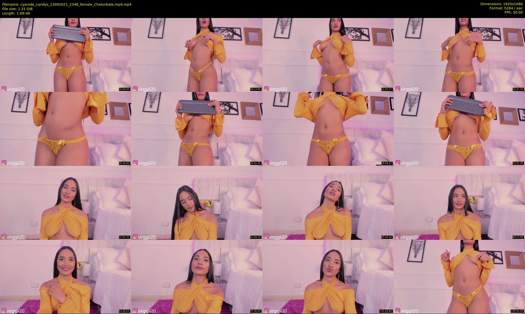 cyanide_candys — 70 minute Chaturbate female cam show recording, 1080p, Sep 13, 2021
