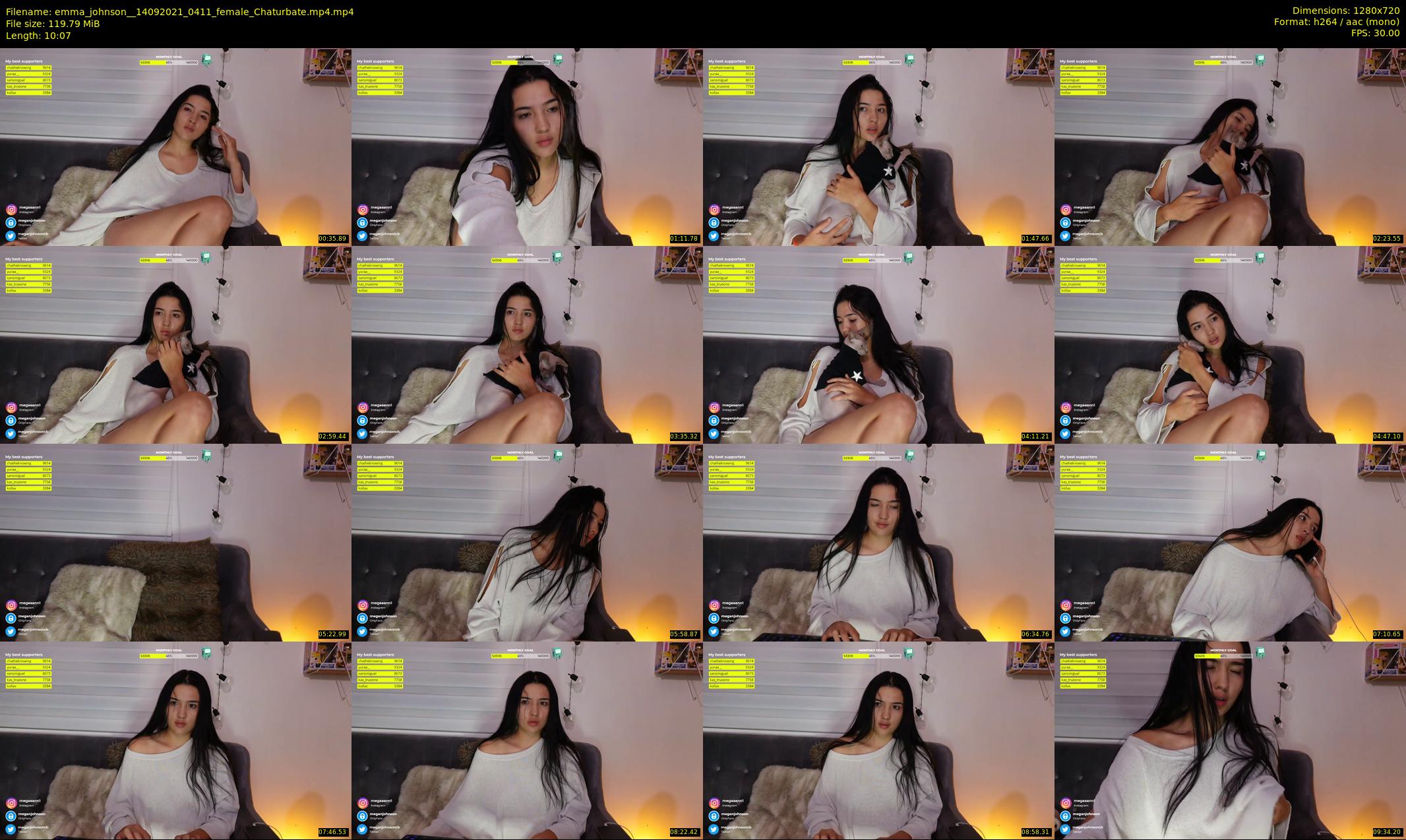 emma_johnson_ — 11 minute Chaturbate female cam show recording, 720p, Sep 14, 2021