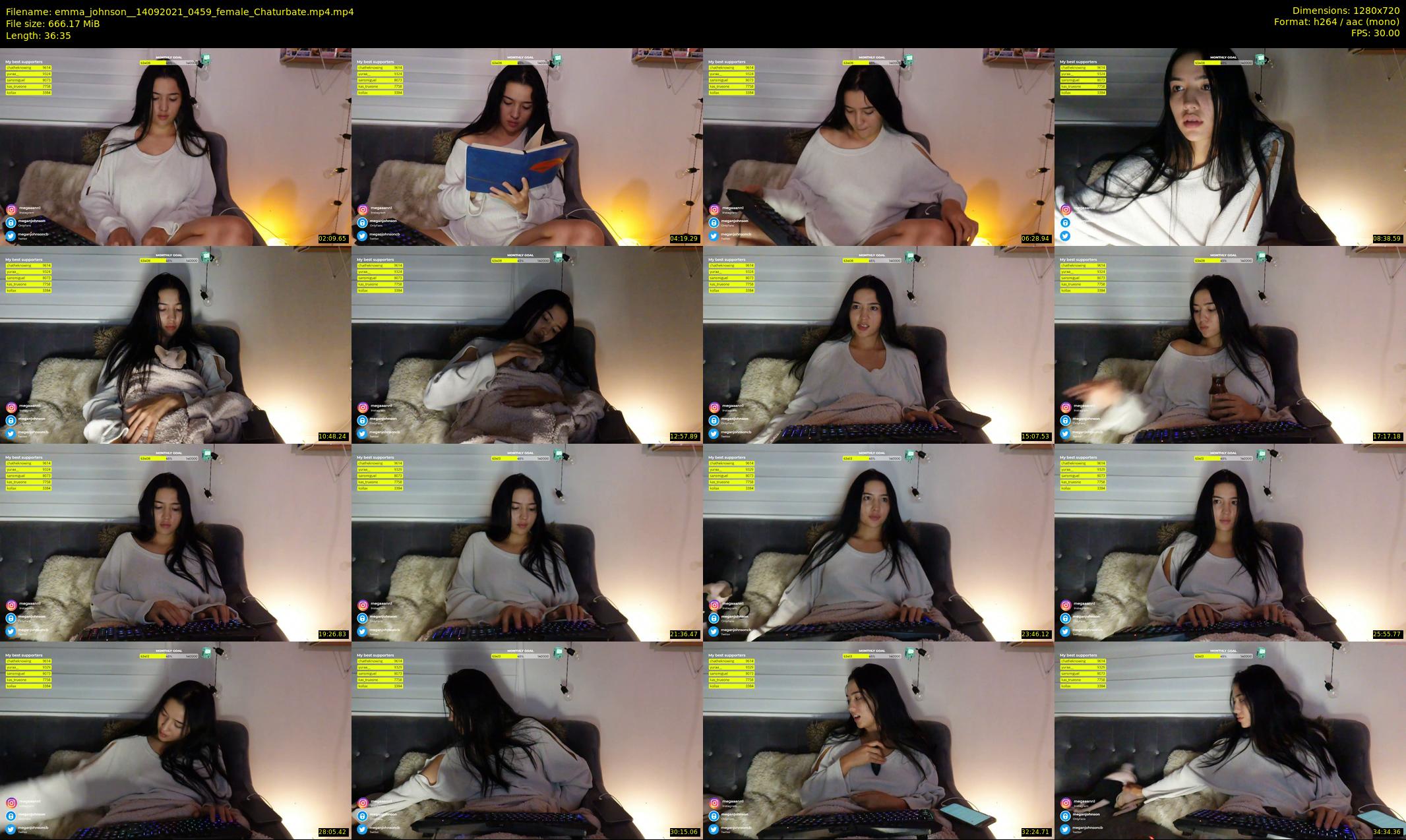 emma_johnson_ — 37 minute Chaturbate female cam show recording, 720p, Sep 14, 2021