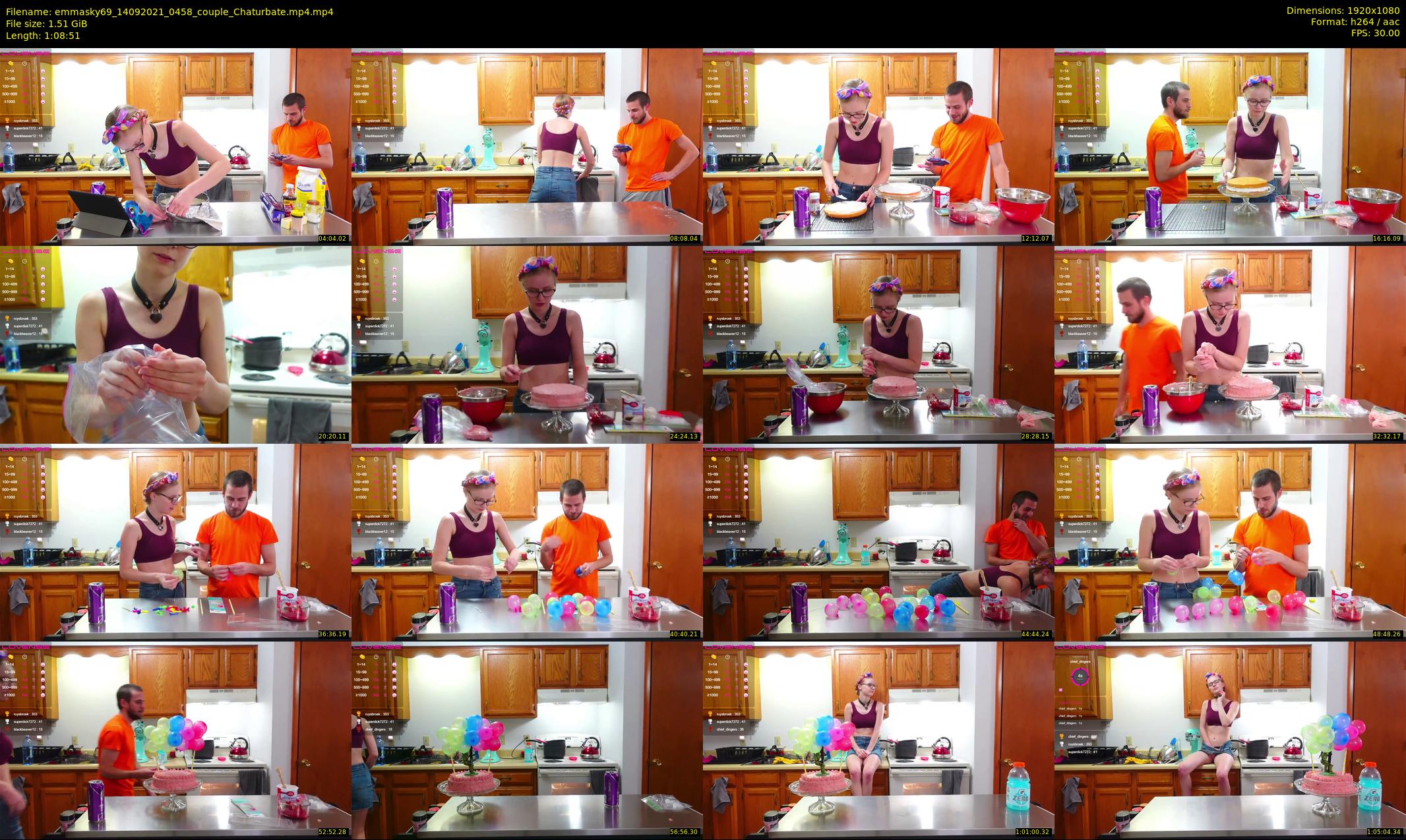 emmasky69 — 69 minute Chaturbate female cam show recording, 1080p, Sep 14, 2021