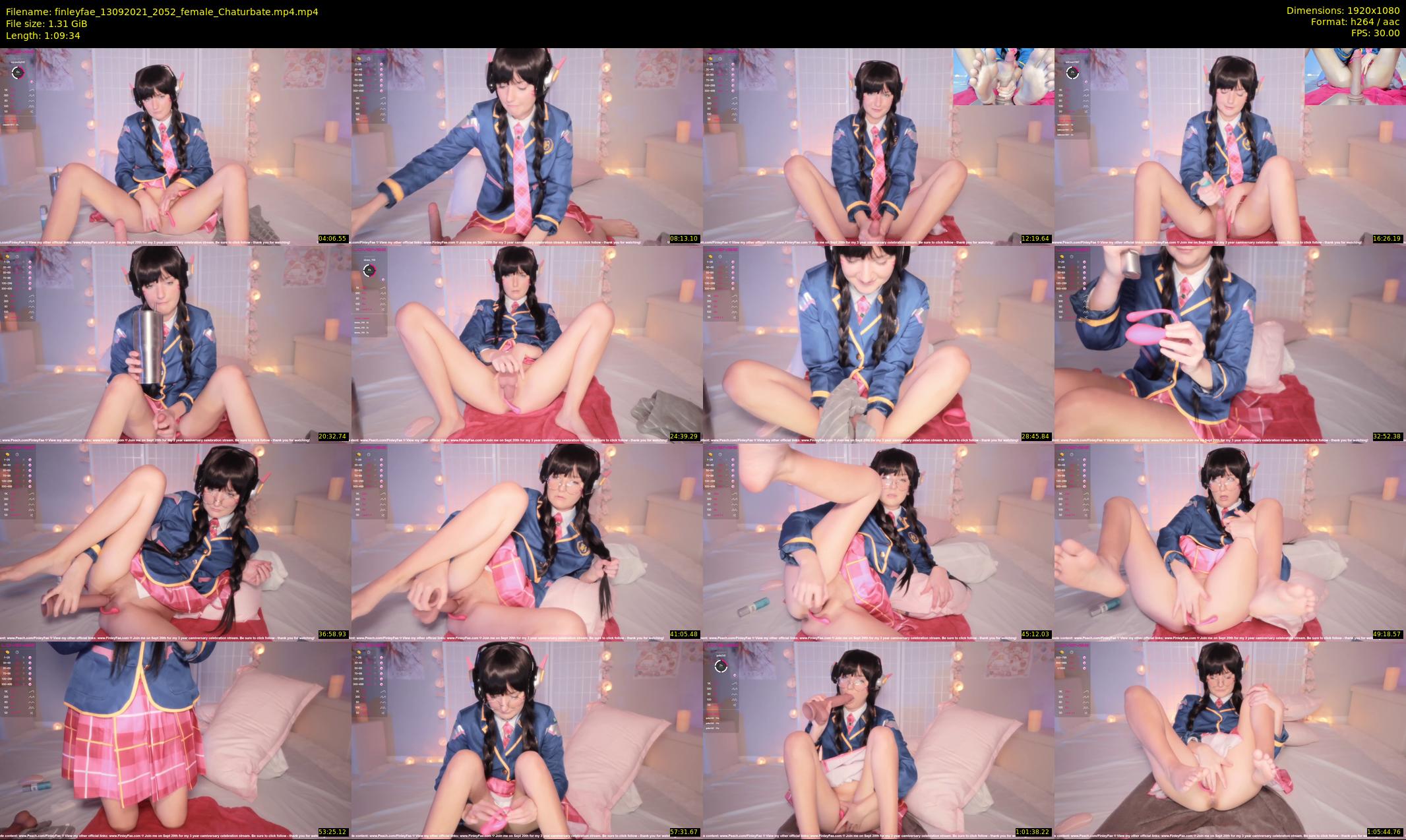finleyfae — 70 minute Chaturbate female cam show recording, 1080p, Sep 13, 2021