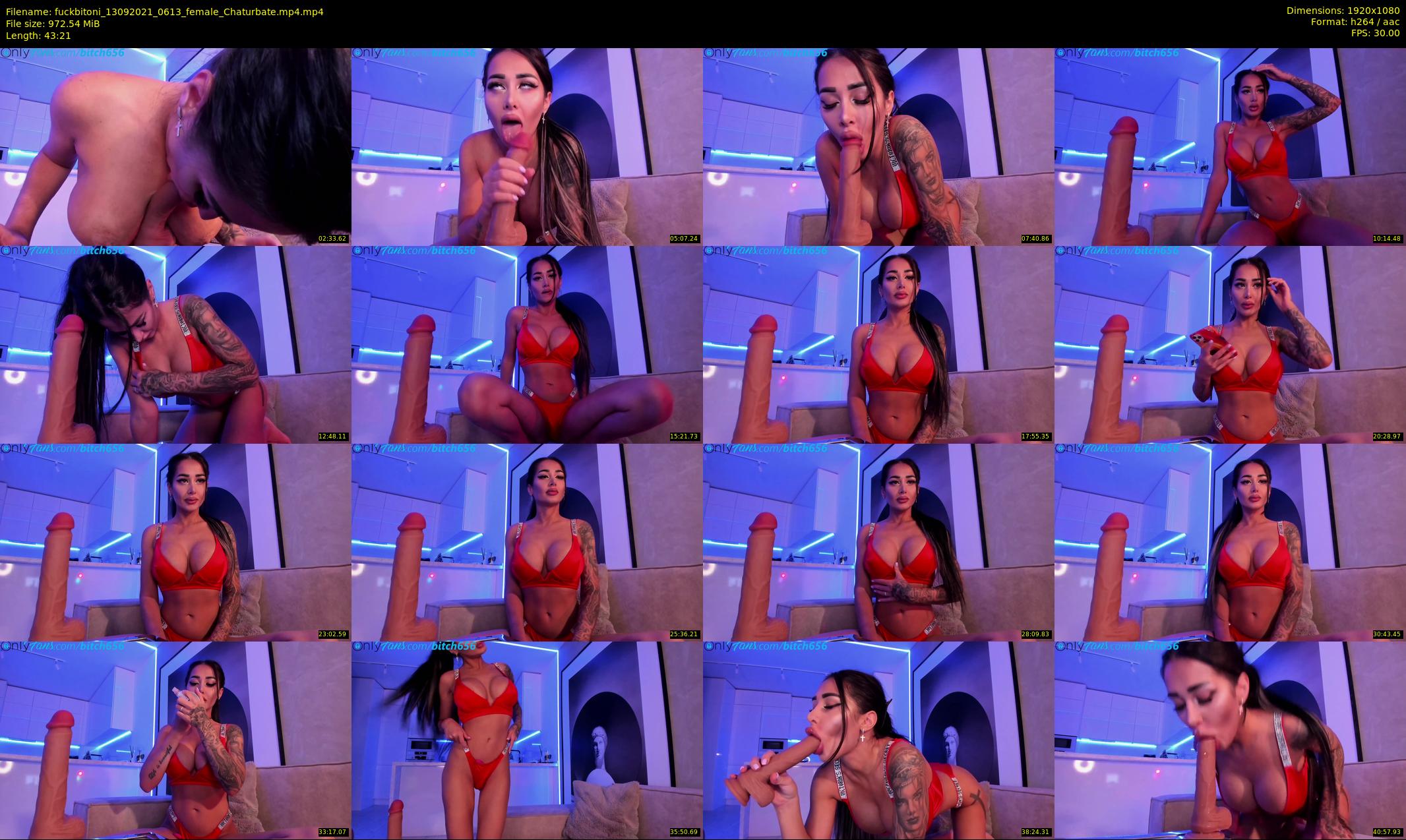 fuckbitoni — 44 minute Chaturbate couple cam show recording, 1080p, Sep 13, 2021