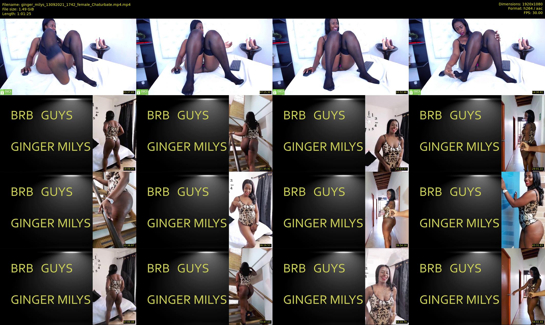 ginger_milys — 62 minute Chaturbate female cam show recording, 1080p, Sep 13, 2021