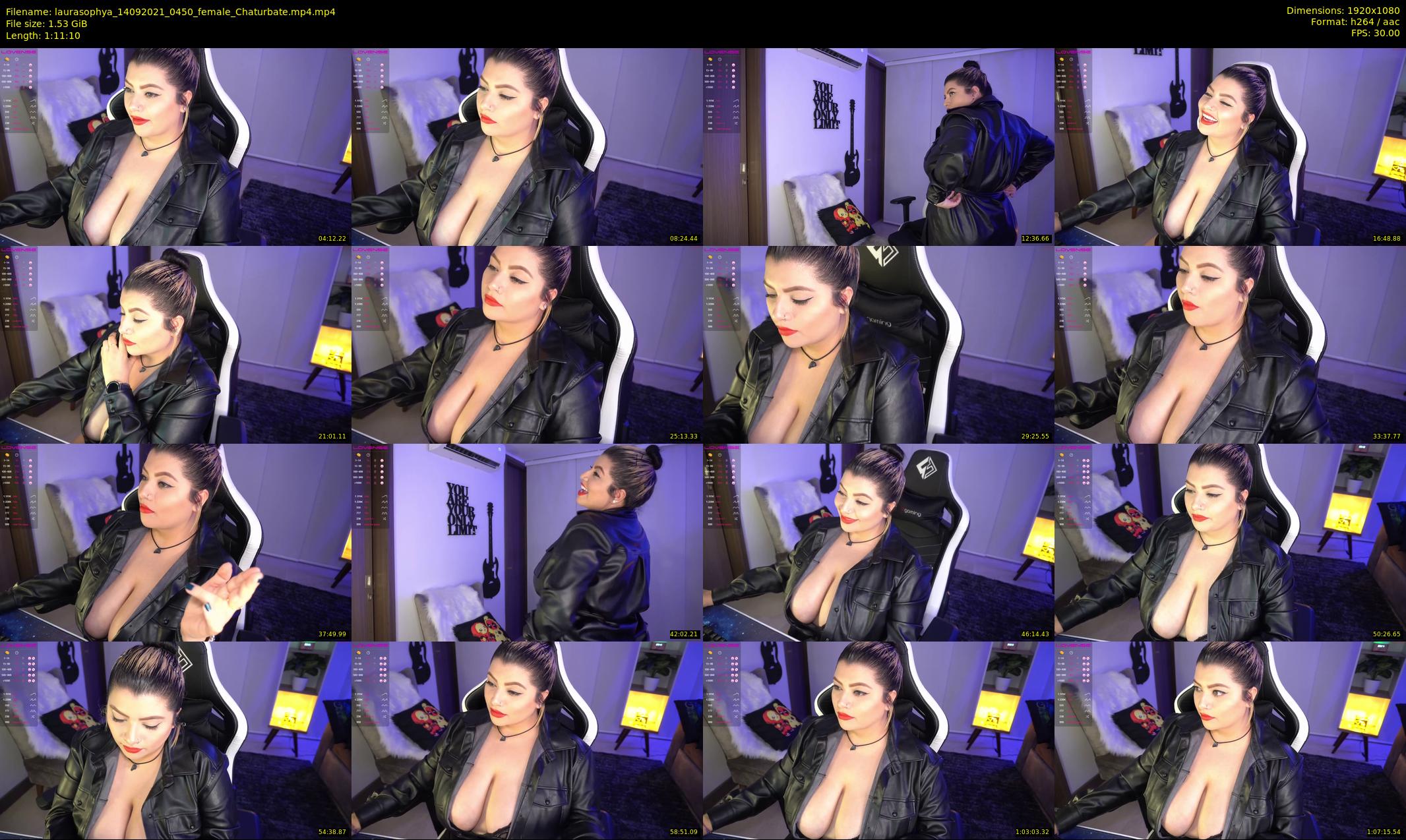 laurasophya — 72 minute Chaturbate female cam show recording, 1080p, Sep 14, 2021