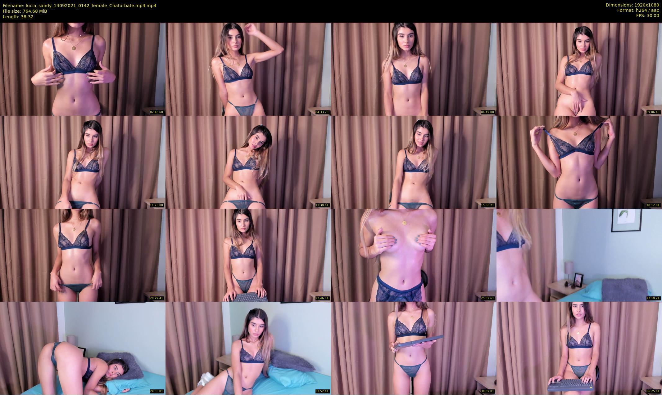 lucia_sandy — 39 minute Chaturbate female cam show recording, 1080p, Sep 14, 2021