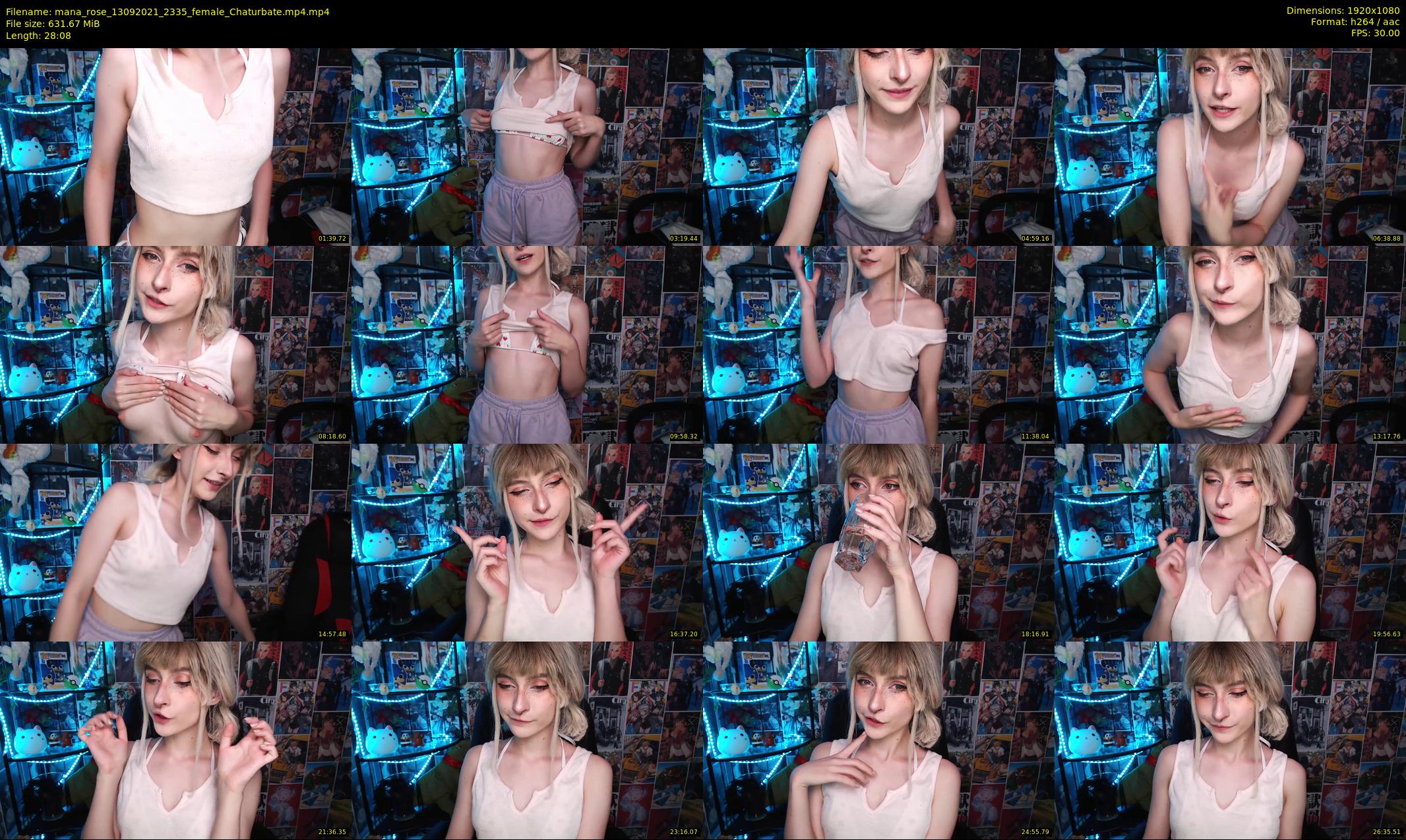 mana_rose — 29 minute Chaturbate female cam show recording, 1080p, Sep 13, 2021