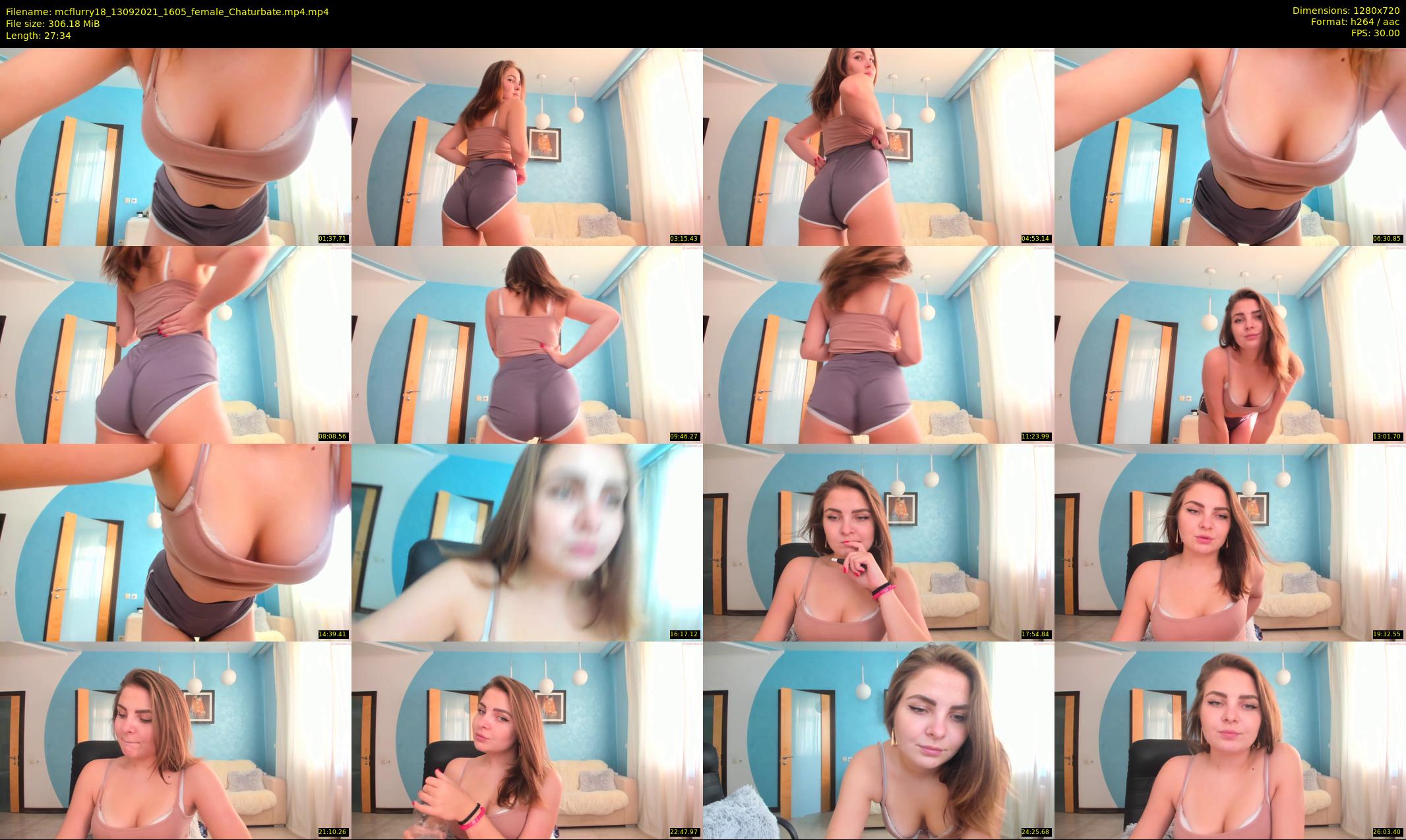 mcflurry18 — 28 minute Chaturbate female cam show recording, 720p, Sep 13, 2021