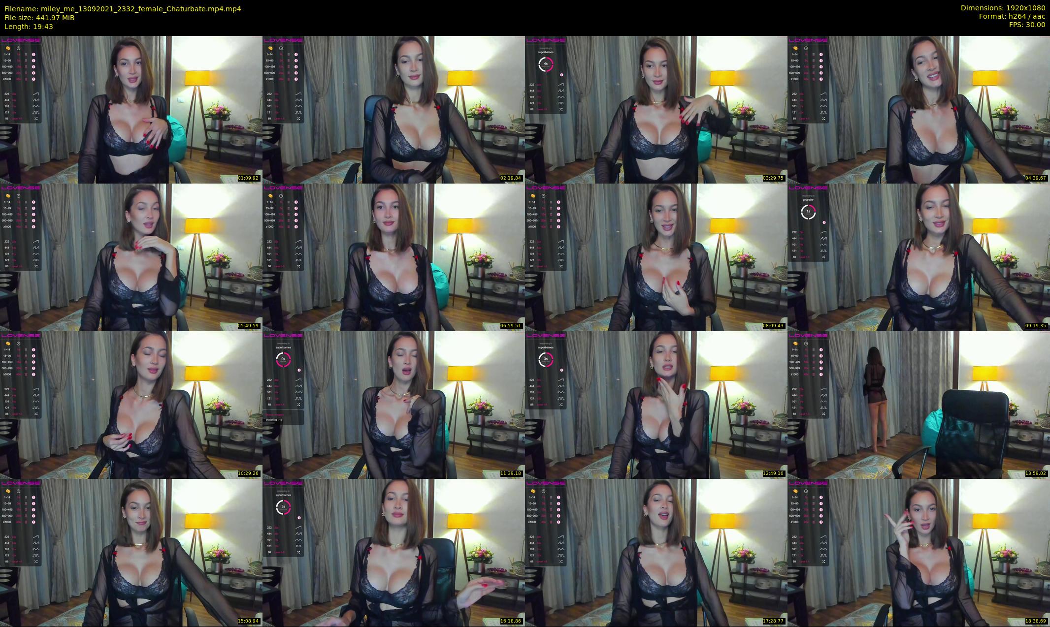 miley_me — 20 minute Chaturbate female cam show recording, 1080p, Sep 13, 2021