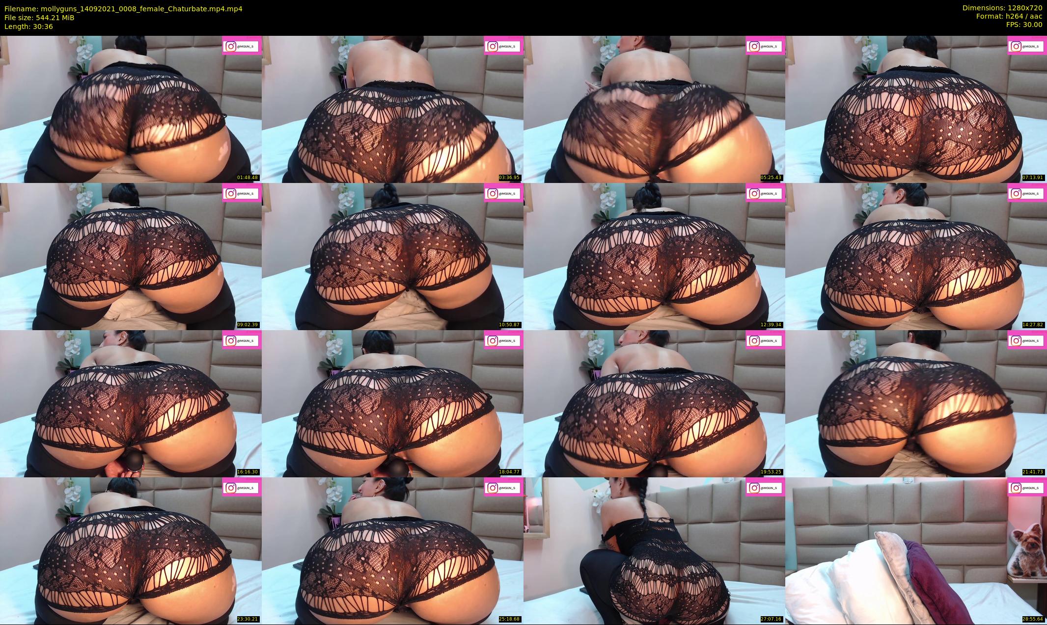 mollyguns — 31 minute Chaturbate female cam show recording, 720p, Sep 14, 2021