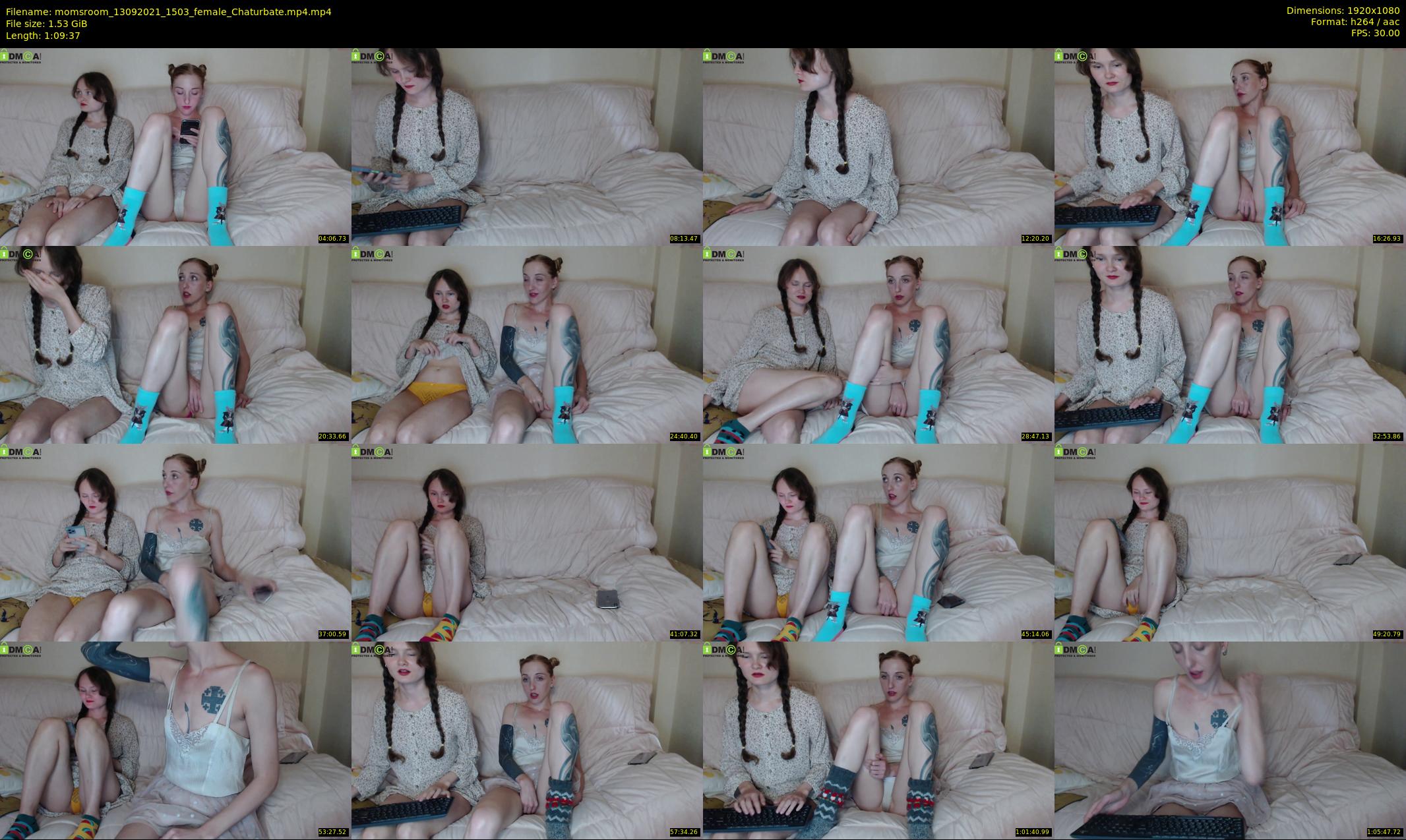momsroom — 70 minute Chaturbate couple cam show recording, 1080p, Sep 13, 2021