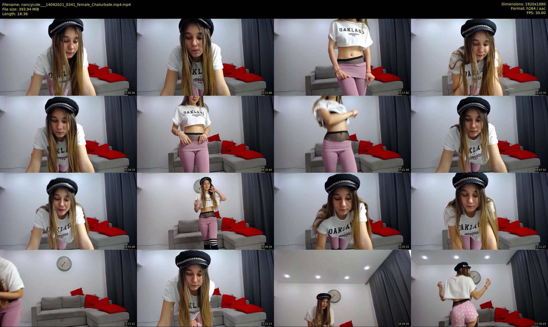 nancycute__ — 19 minute Chaturbate female cam show recording, 1080p, Sep 14, 2021