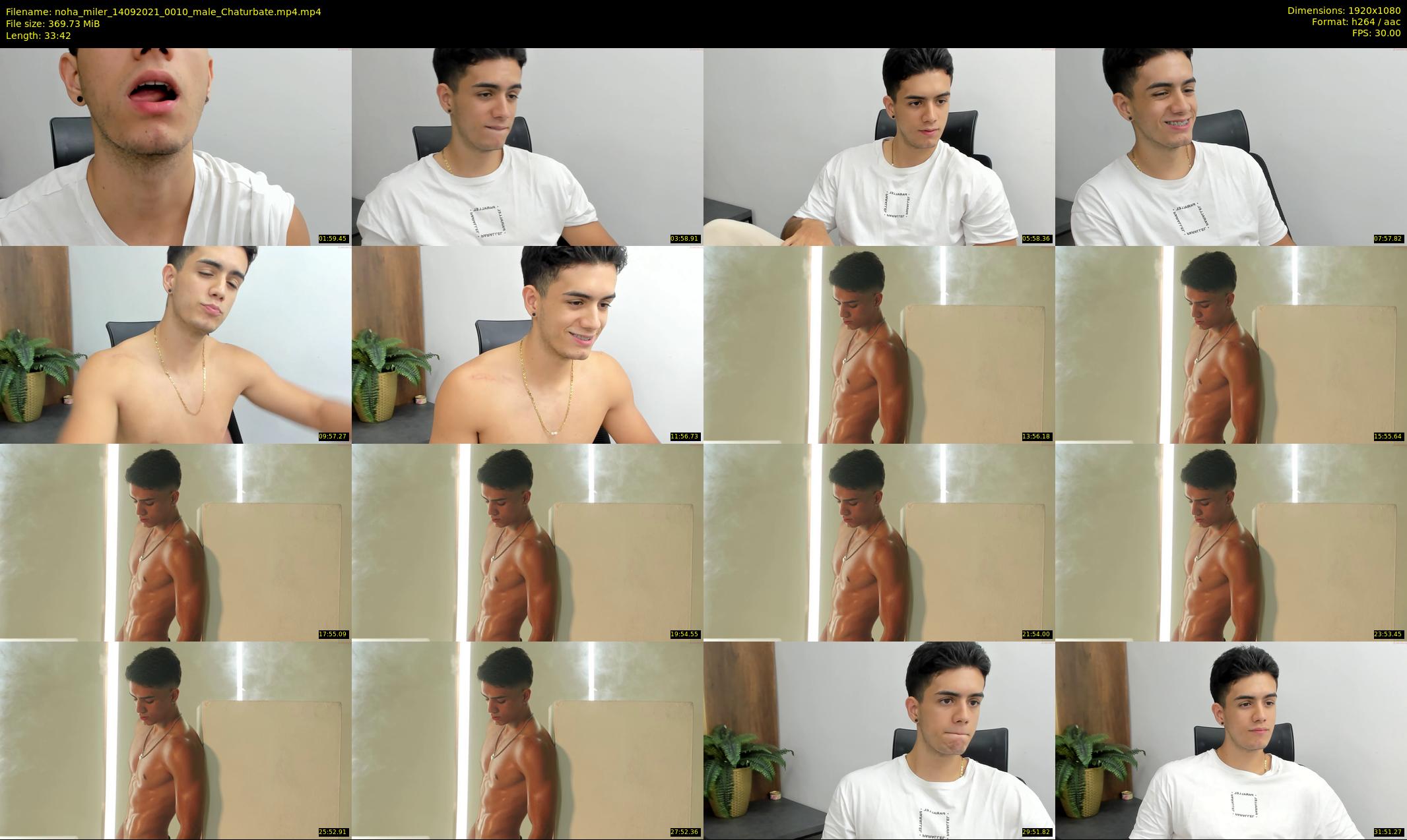 noha_miler — 34 minute Chaturbate male cam show recording, 1080p, Sep 14, 2021