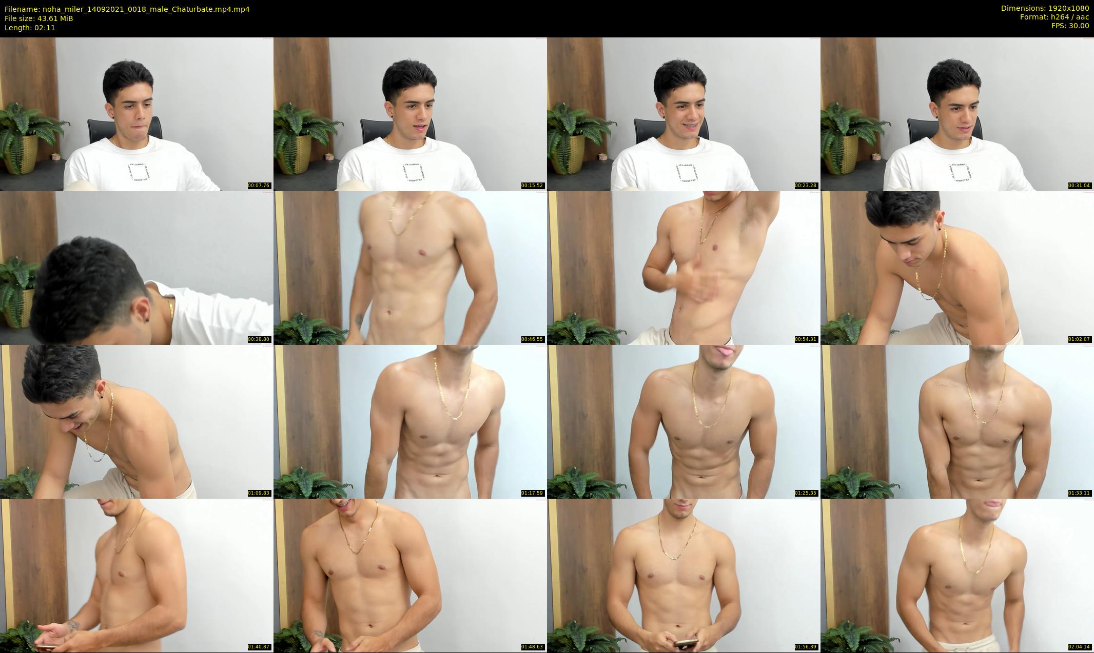 noha_miler — 3 minute Chaturbate male cam show recording, 1080p, Sep 14, 2021