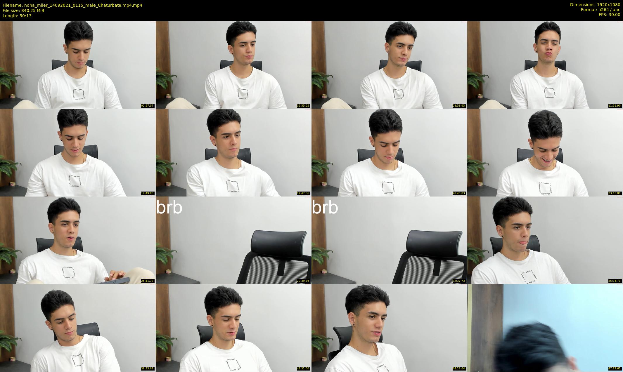 noha_miler — 51 minute Chaturbate male cam show recording, 1080p, Sep 14, 2021