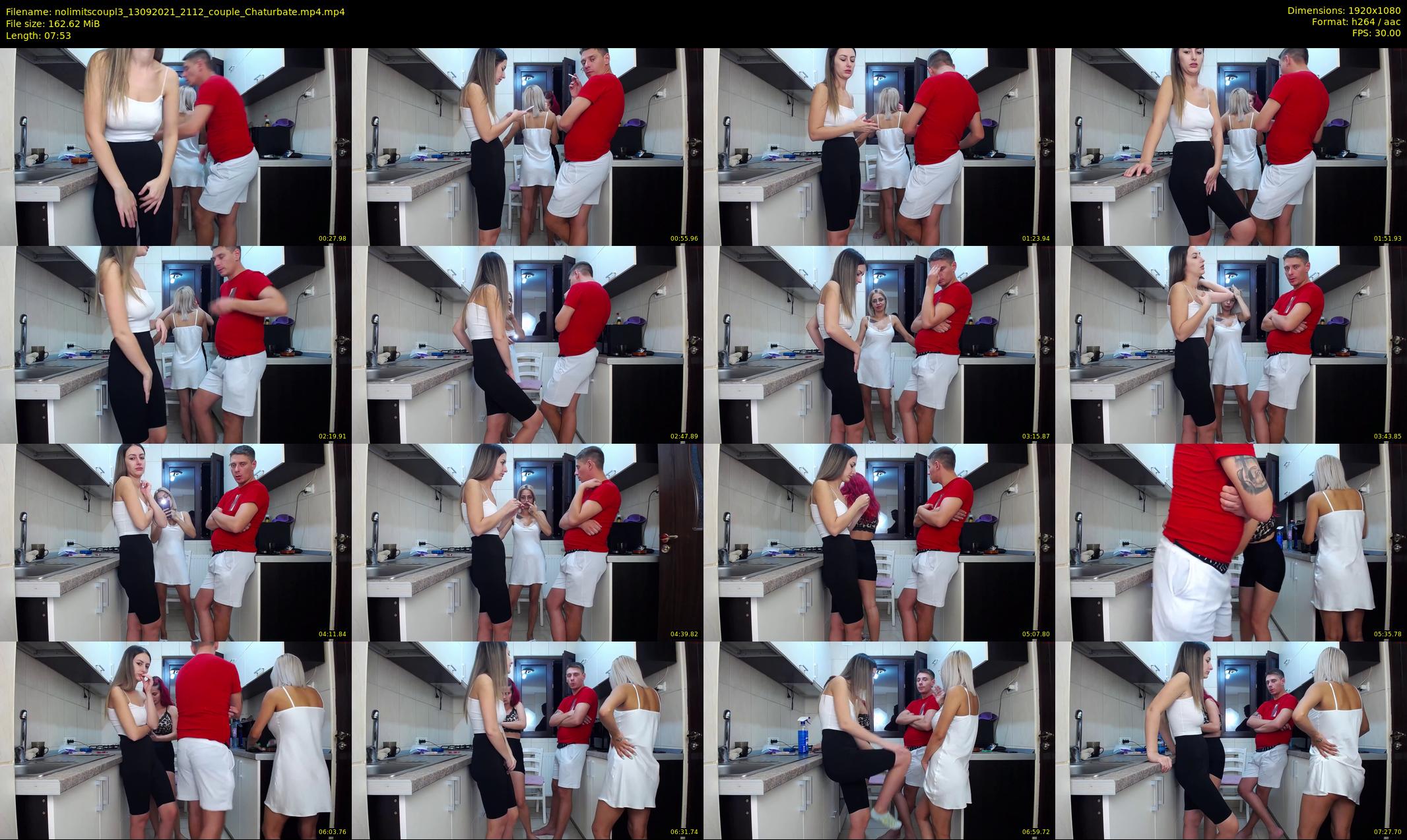 nolimitscoupl3 — 8 minute Chaturbate couple cam show recording, 1080p, Sep 13, 2021
