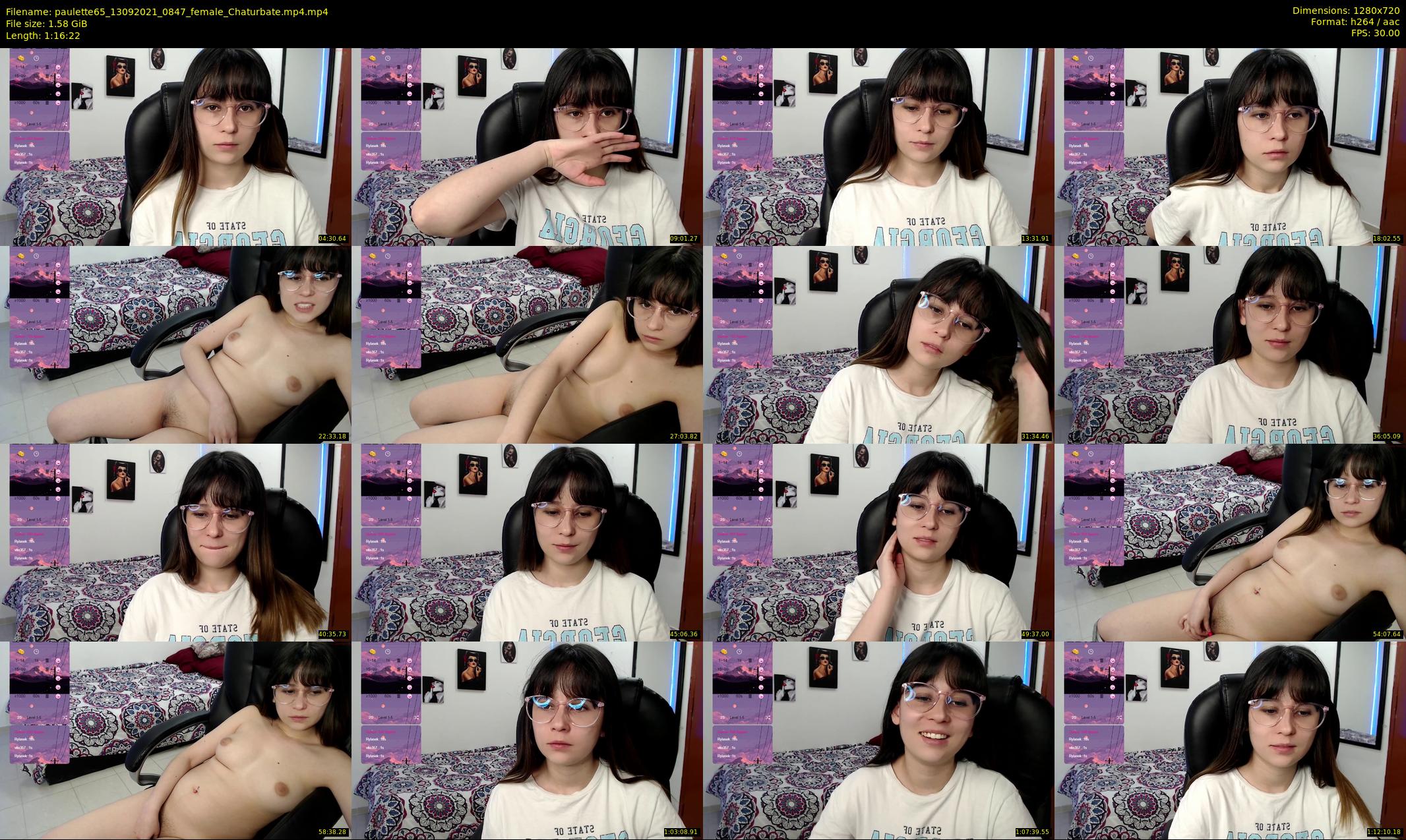 paulette65 — 77 minute Chaturbate female cam show recording, 720p, Sep 13, 2021