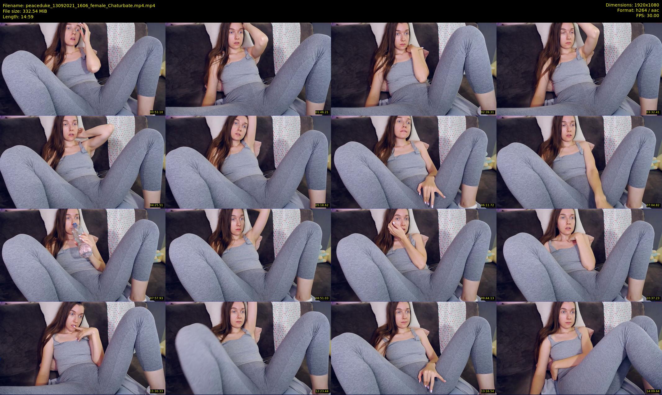 peaceduke — 15 minute Chaturbate female cam show recording, 1080p, Sep 13, 2021