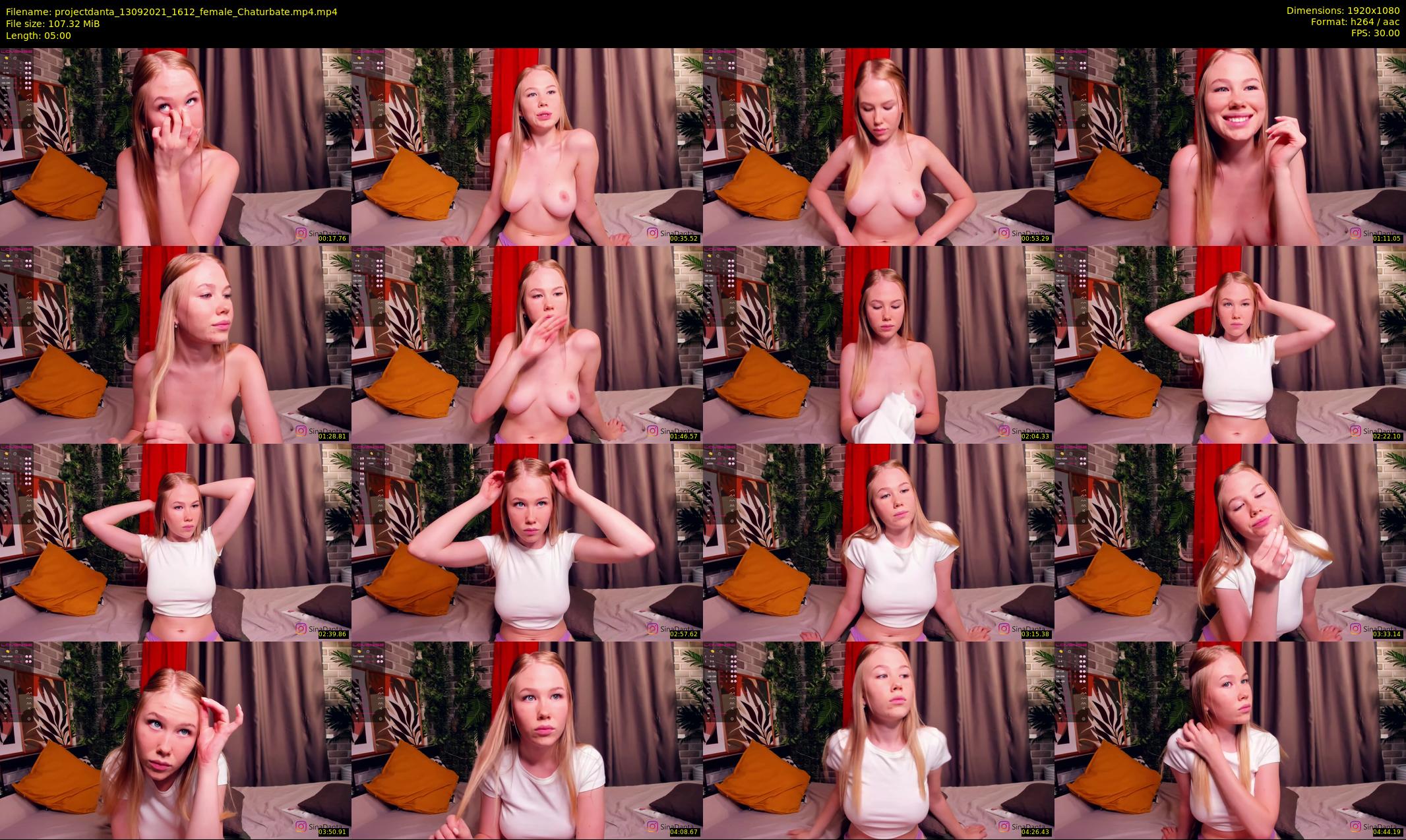 projectdanta — 5 minute Chaturbate female cam show recording, 1080p, Sep 13, 2021