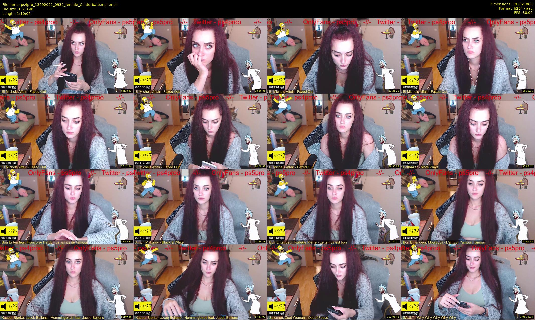 ps4pro — 71 minute Chaturbate female cam show recording, 1080p, Sep 13, 2021