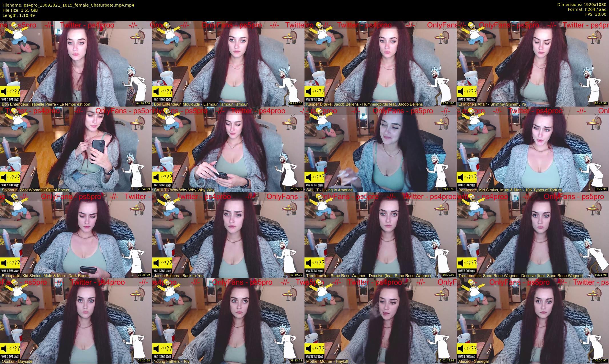ps4pro — 71 minute Chaturbate female cam show recording, 1080p, Sep 13, 2021
