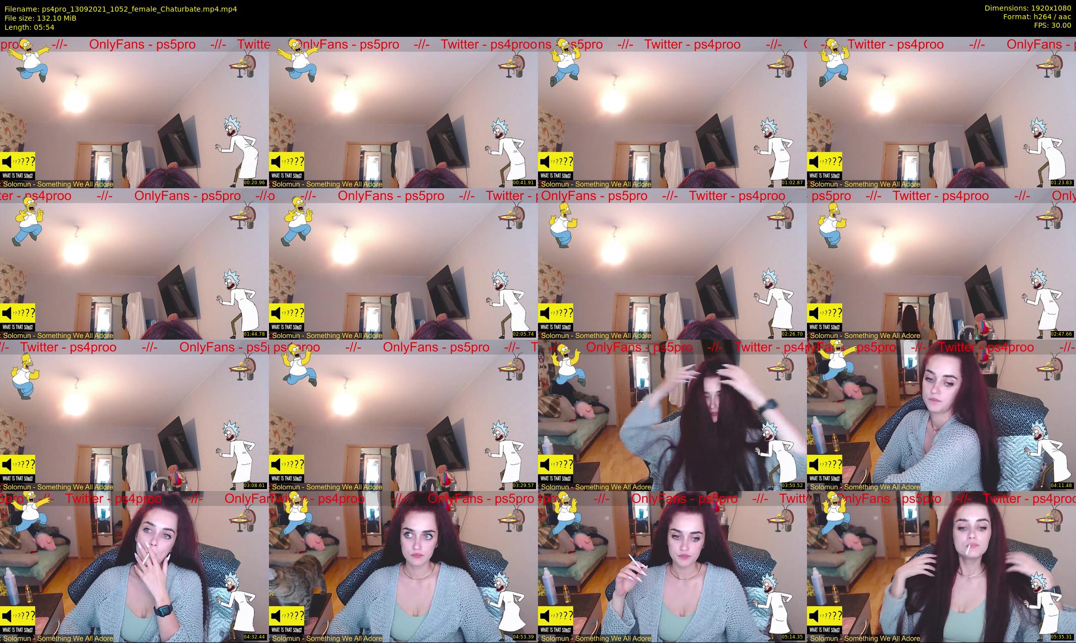 ps4pro — 6 minute Chaturbate female cam show recording, 1080p, Sep 13, 2021