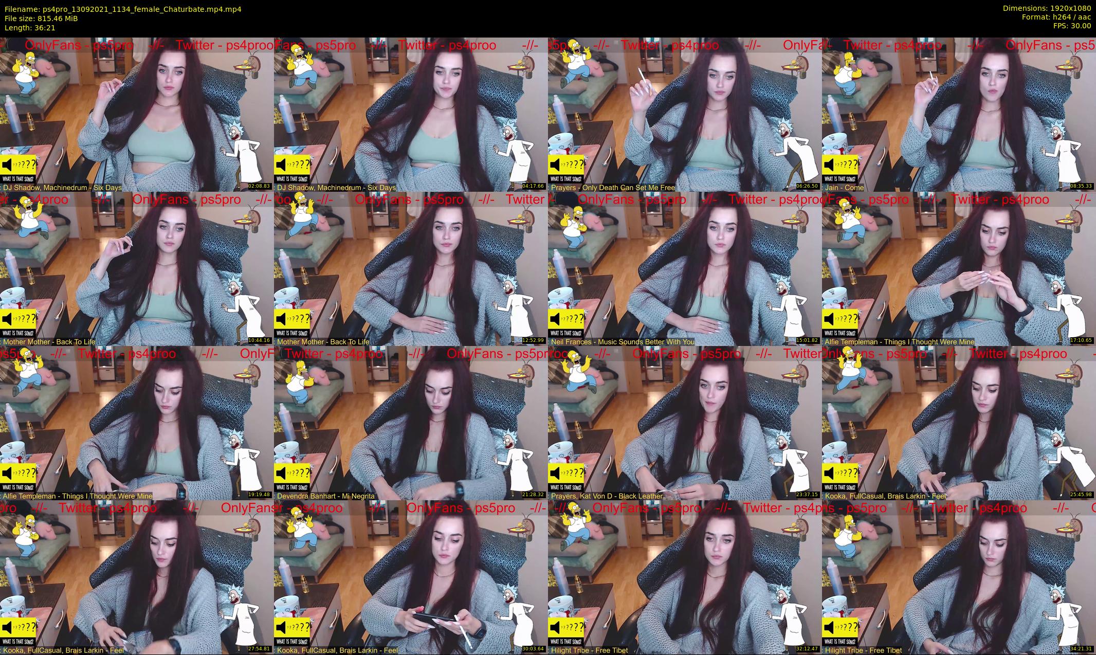 ps4pro — 37 minute Chaturbate female cam show recording, 1080p, Sep 13, 2021