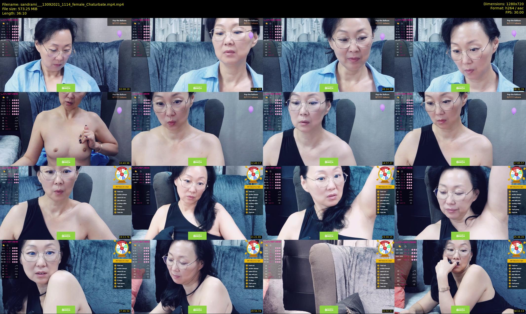 sandrami__ — 37 minute Chaturbate female cam show recording, 720p, Sep 13, 2021