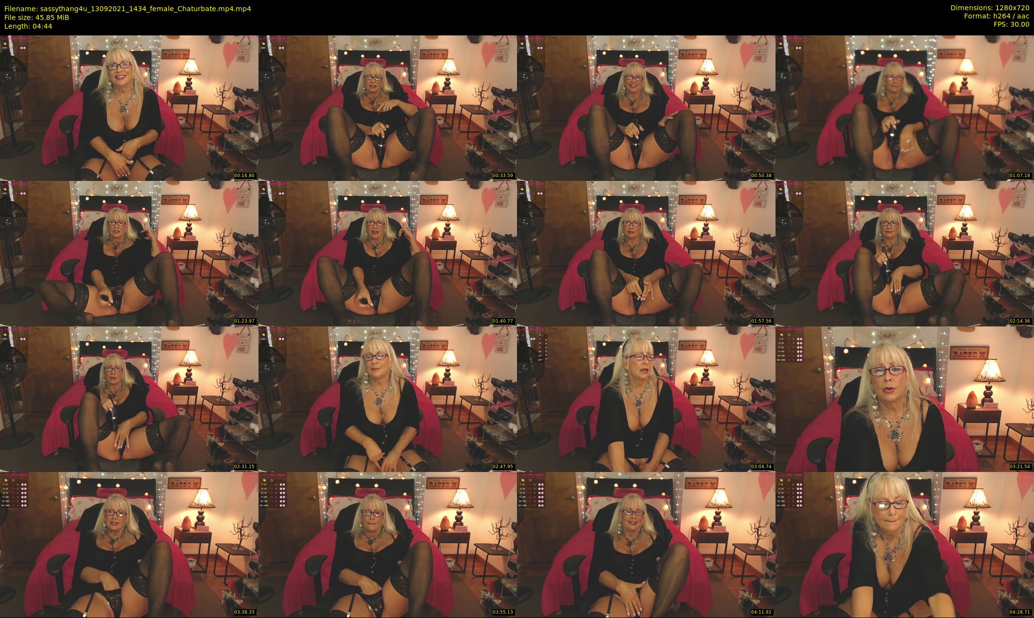 sassythang4u — 5 minute Chaturbate female cam show recording, 720p, Sep 13, 2021