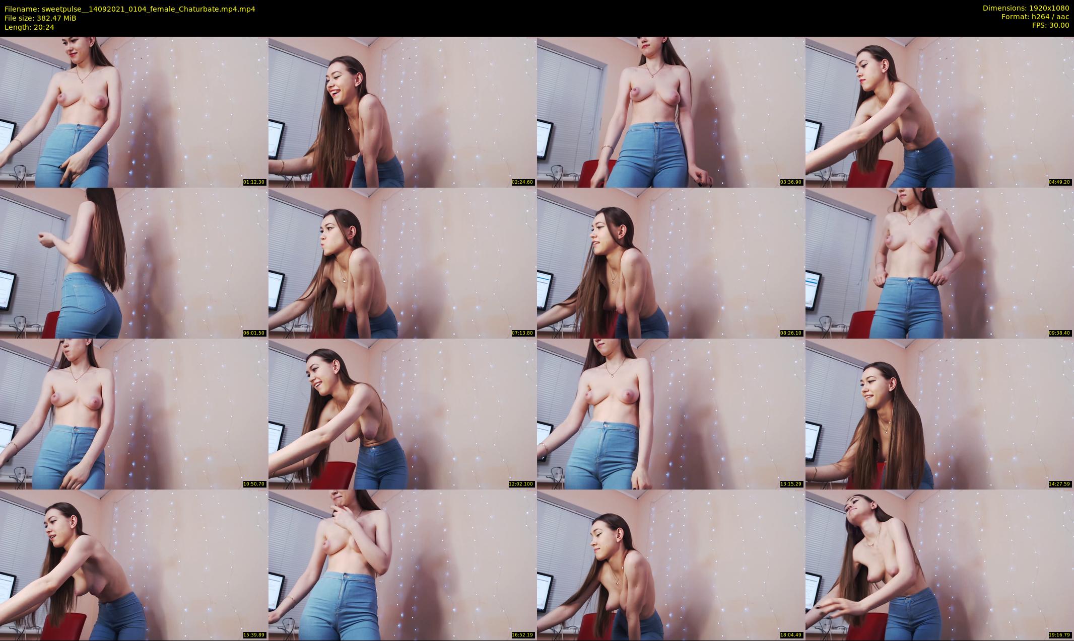 sweetpulse_ — 21 minute Chaturbate female cam show recording, 1080p, Sep 14, 2021