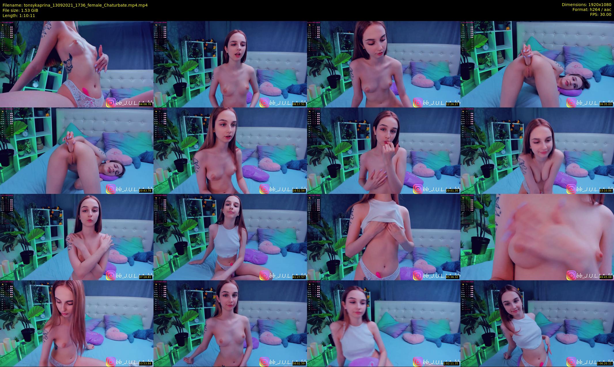 tonsykaprina — 71 minute Chaturbate couple cam show recording, 1080p, Sep 13, 2021