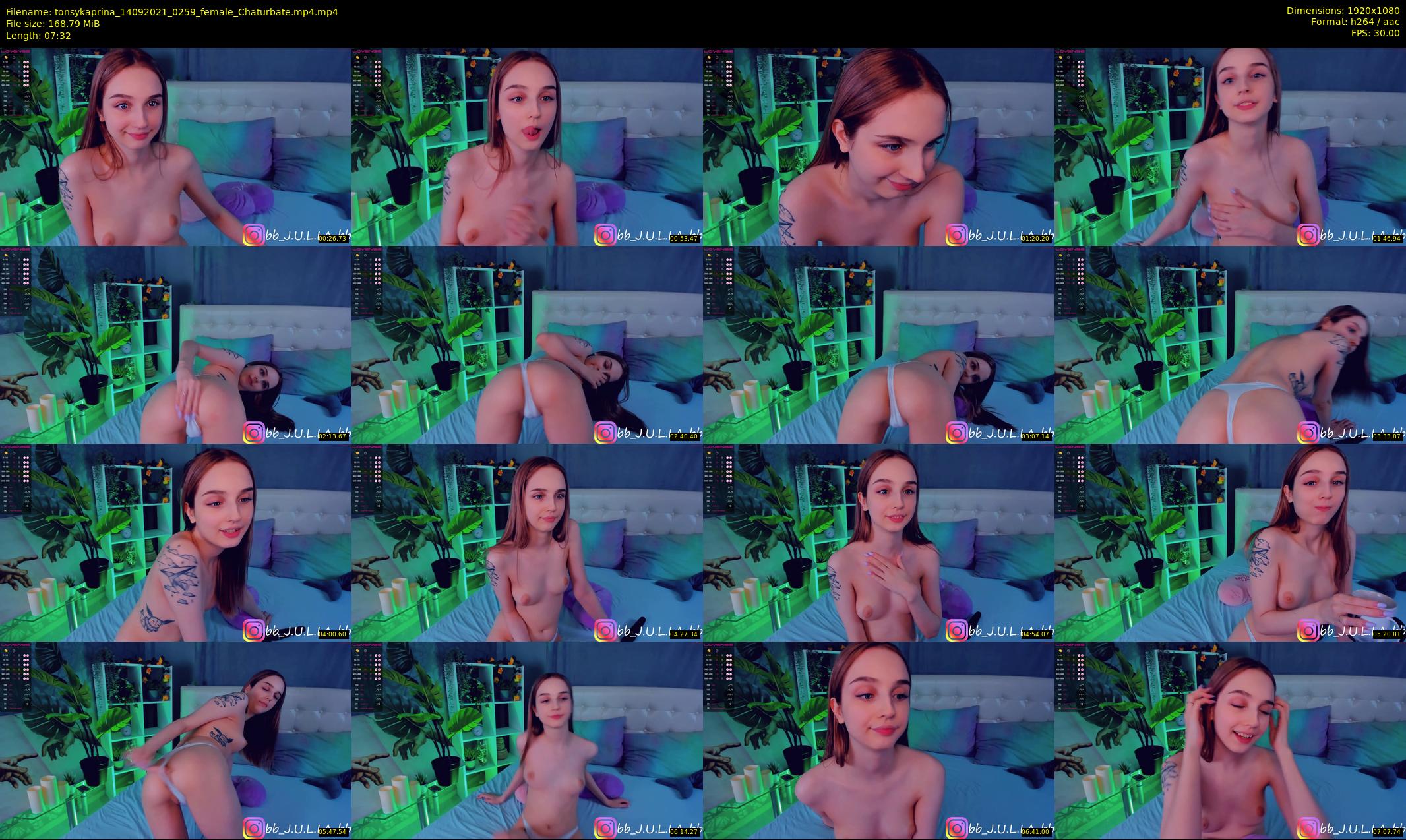 tonsykaprina — 8 minute Chaturbate couple cam show recording, 1080p, Sep 14, 2021