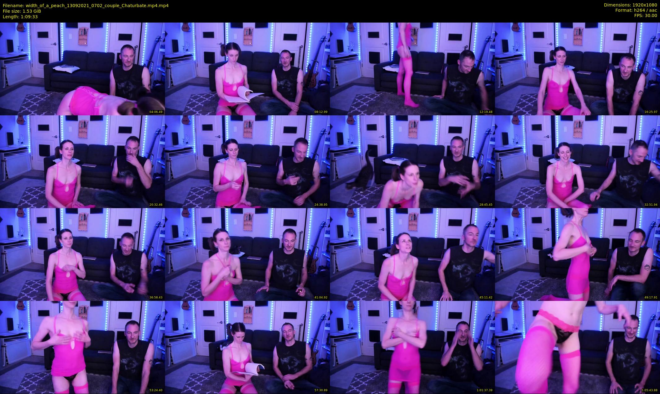 width_of_a_peach — 70 minute Chaturbate couple cam show recording, 1080p, Sep 13, 2021