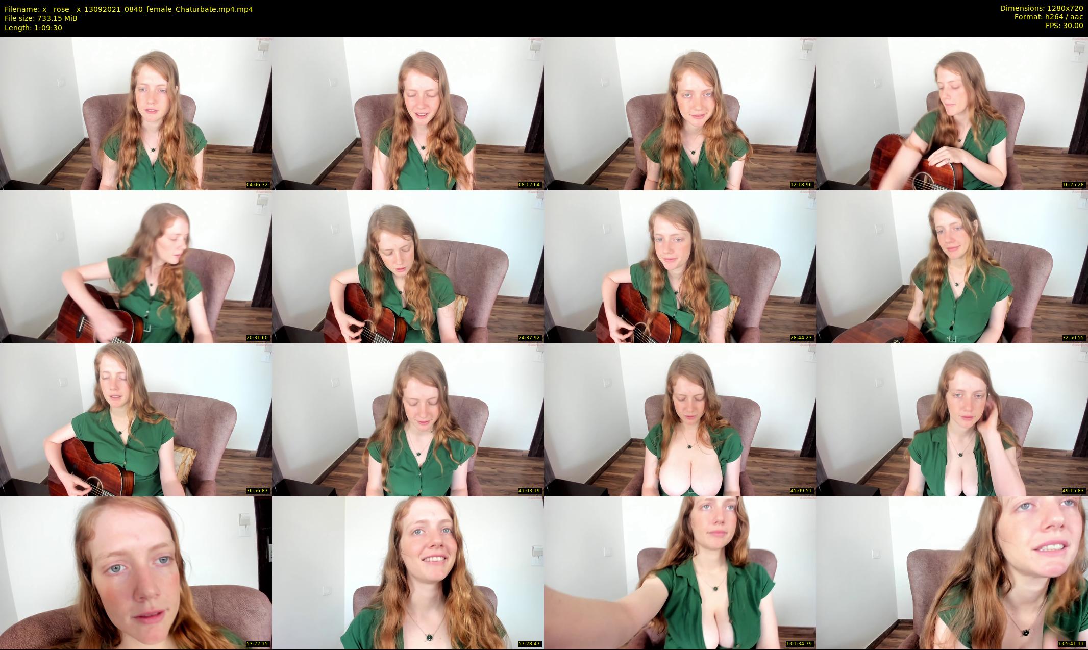 x__rose__x — 70 minute Chaturbate female cam show recording, 720p, Sep 13, 2021