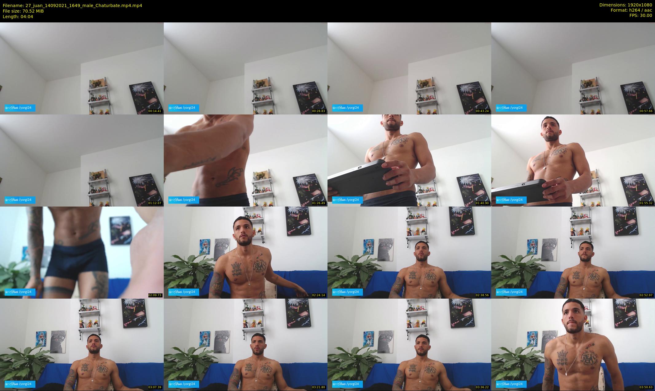 27_juan — 5 minute Chaturbate male cam show recording, 1080p, Sep 14, 2021