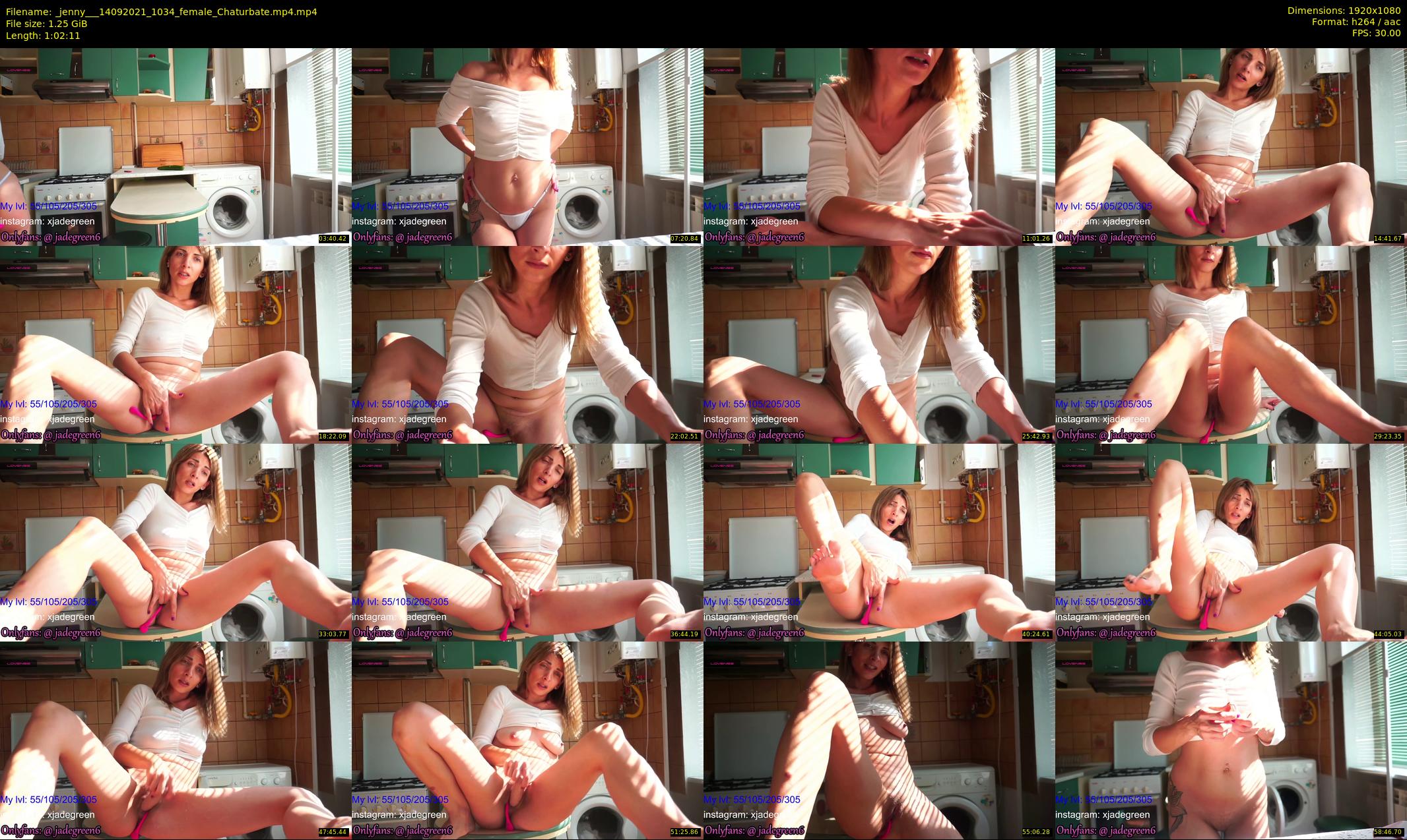 _jenny__ — 63 minute Chaturbate female cam show recording, 1080p, Sep 14, 2021