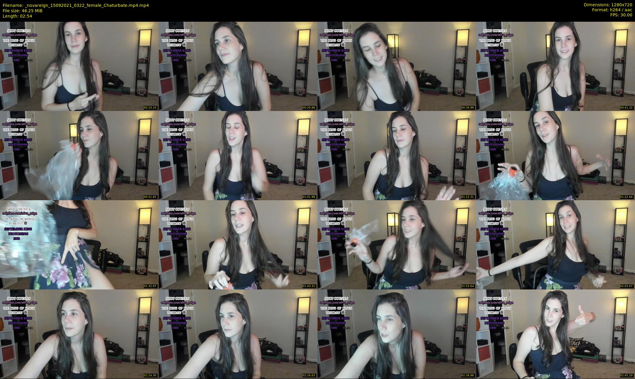 _novareign — 3 minute Chaturbate female cam show recording, 720p, Sep 15, 2021