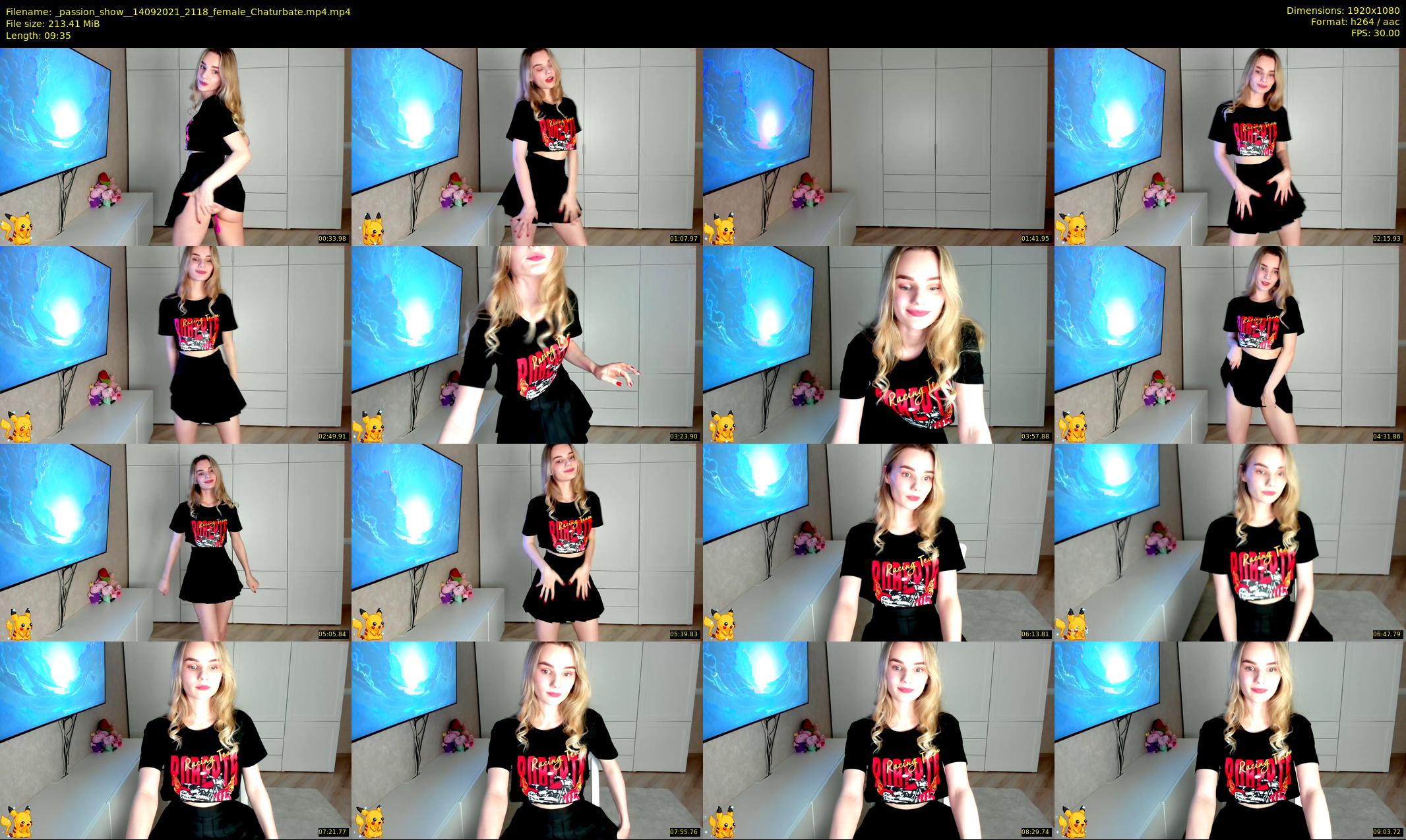 _passion_show_ — 10 minute Chaturbate couple cam show recording, 1080p, Sep 14, 2021