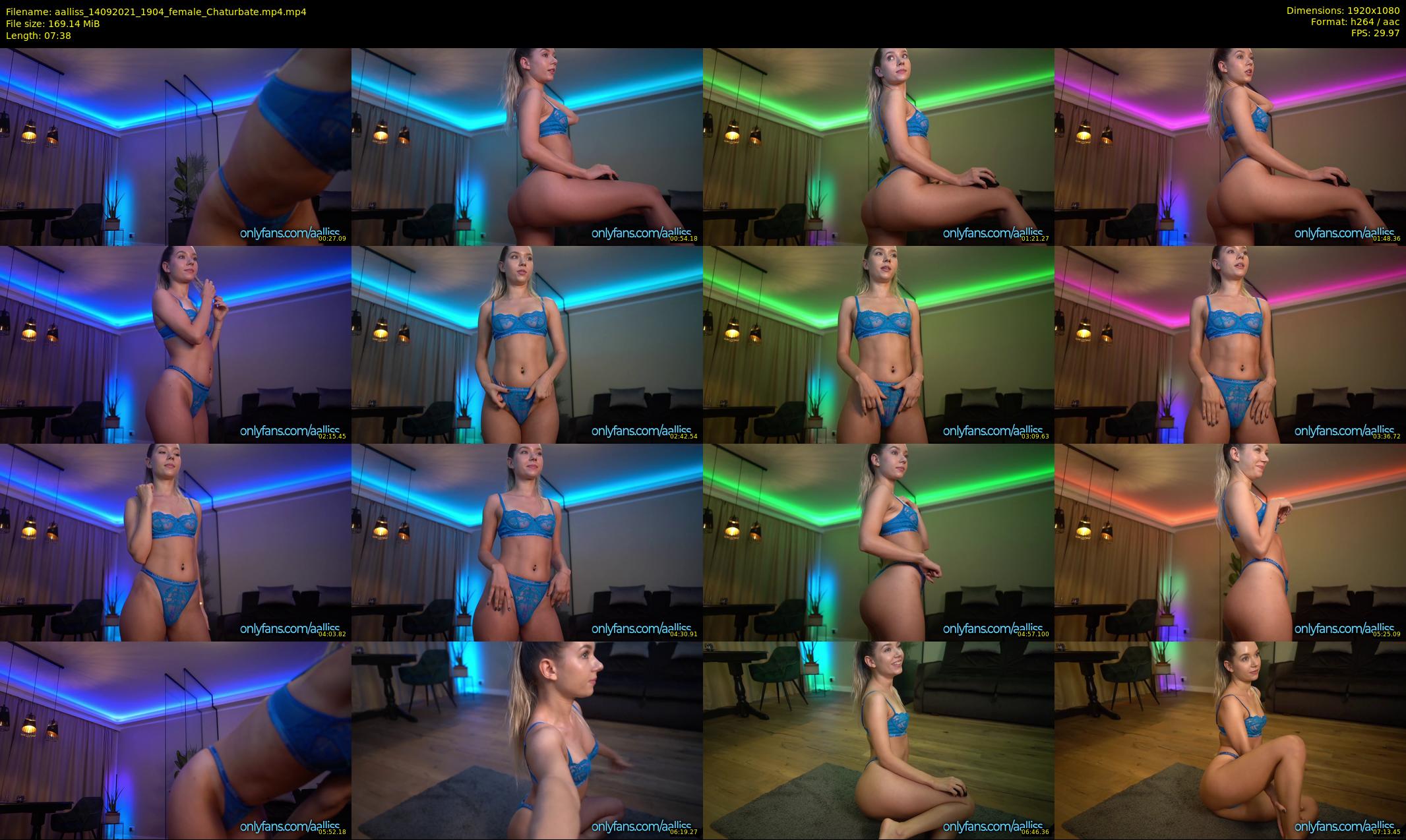aalliss — 8 minute Chaturbate female cam show recording, 1080p, Sep 14, 2021