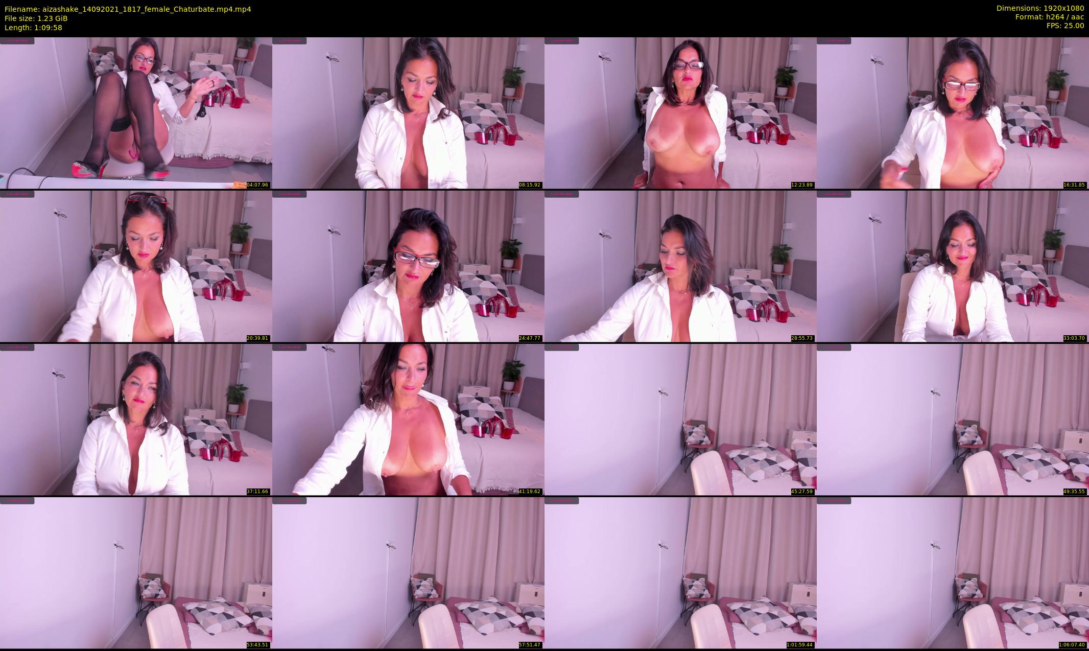 aizashake — 70 minute Chaturbate female cam show recording, 1080p, Sep 14, 2021