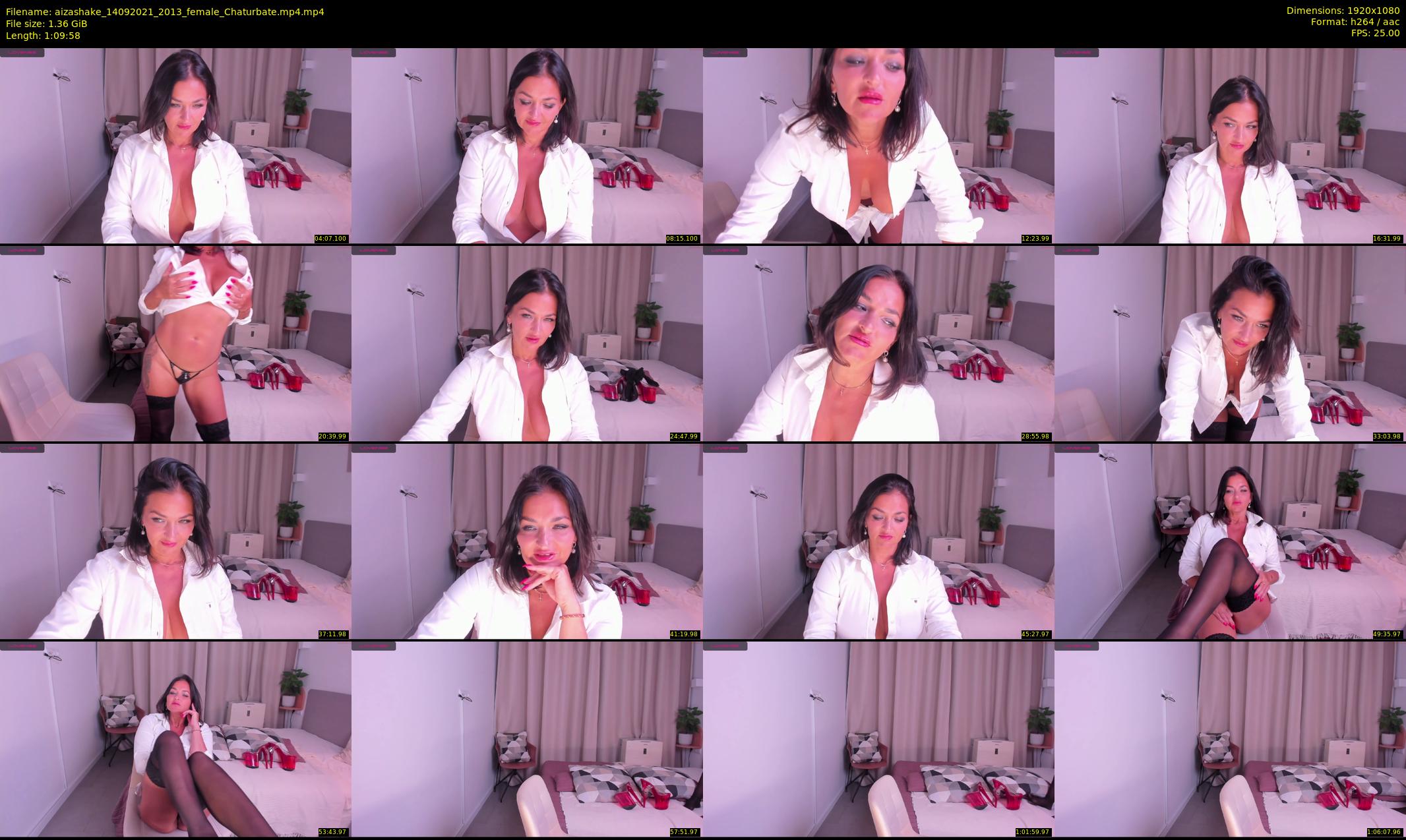 aizashake — 70 minute Chaturbate female cam show recording, 1080p, Sep 14, 2021