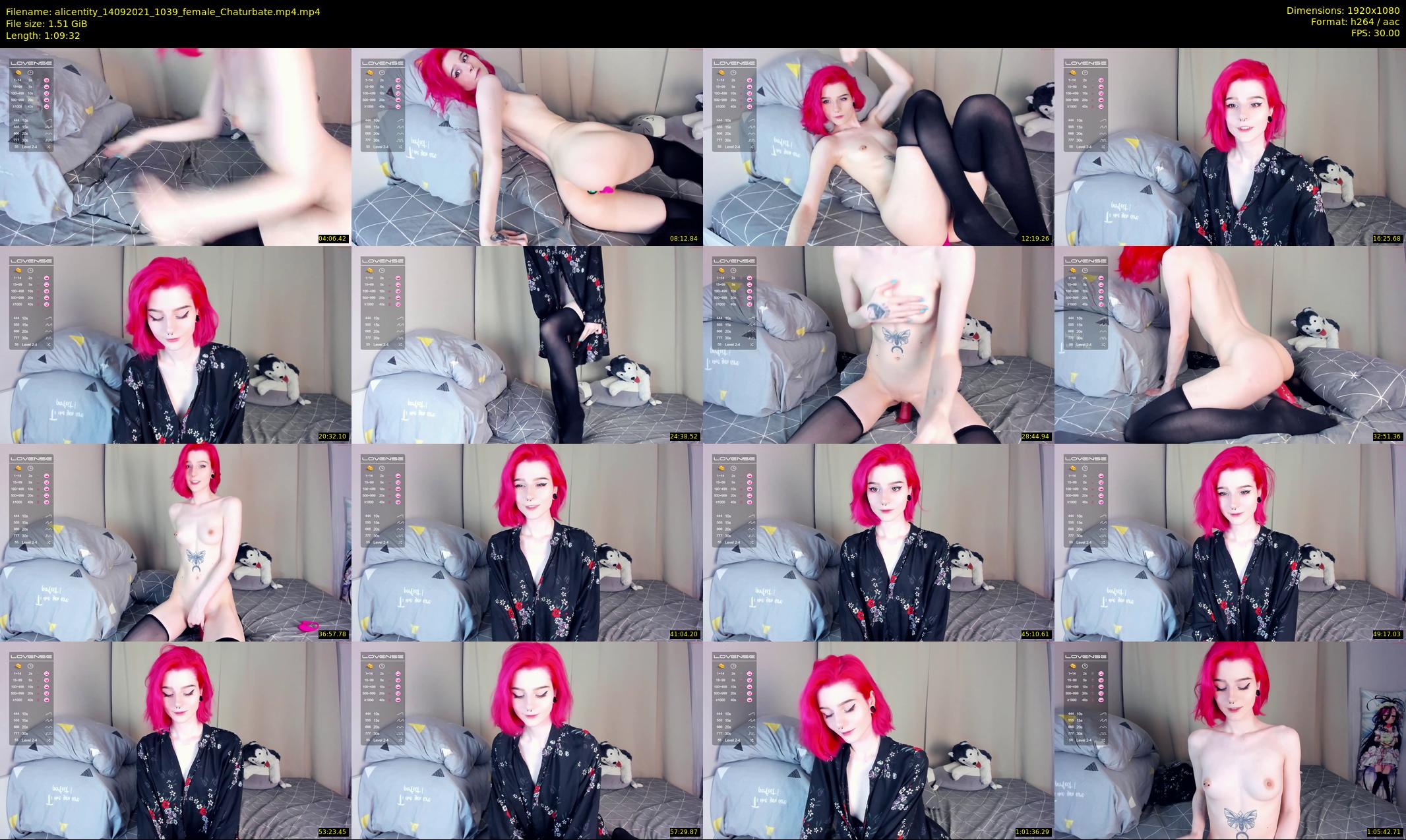 alicentity — 70 minute Chaturbate female cam show recording, 1080p, Sep 14, 2021