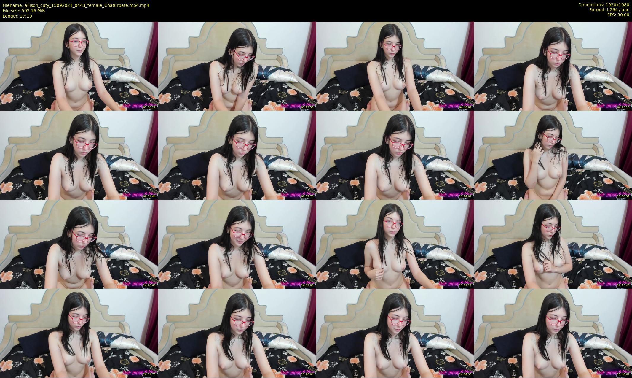 allison_cuty — 28 minute Chaturbate female cam show recording, 1080p, Sep 15, 2021